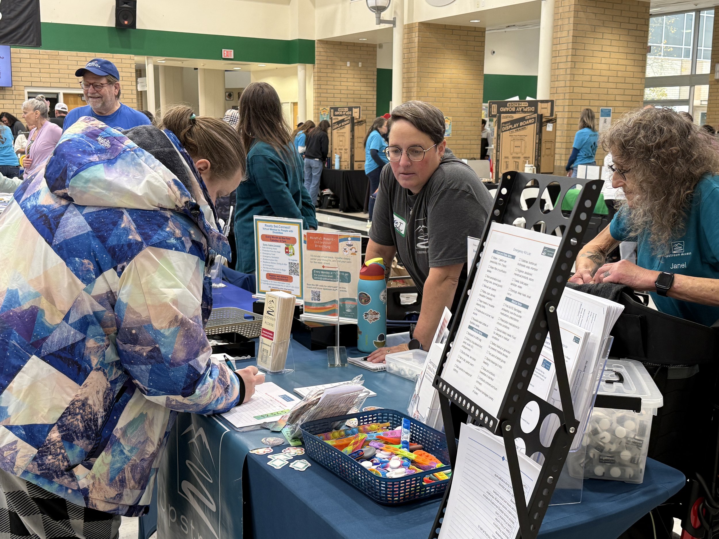 Supporters connecting at a CSN community event in Portland, Oregon