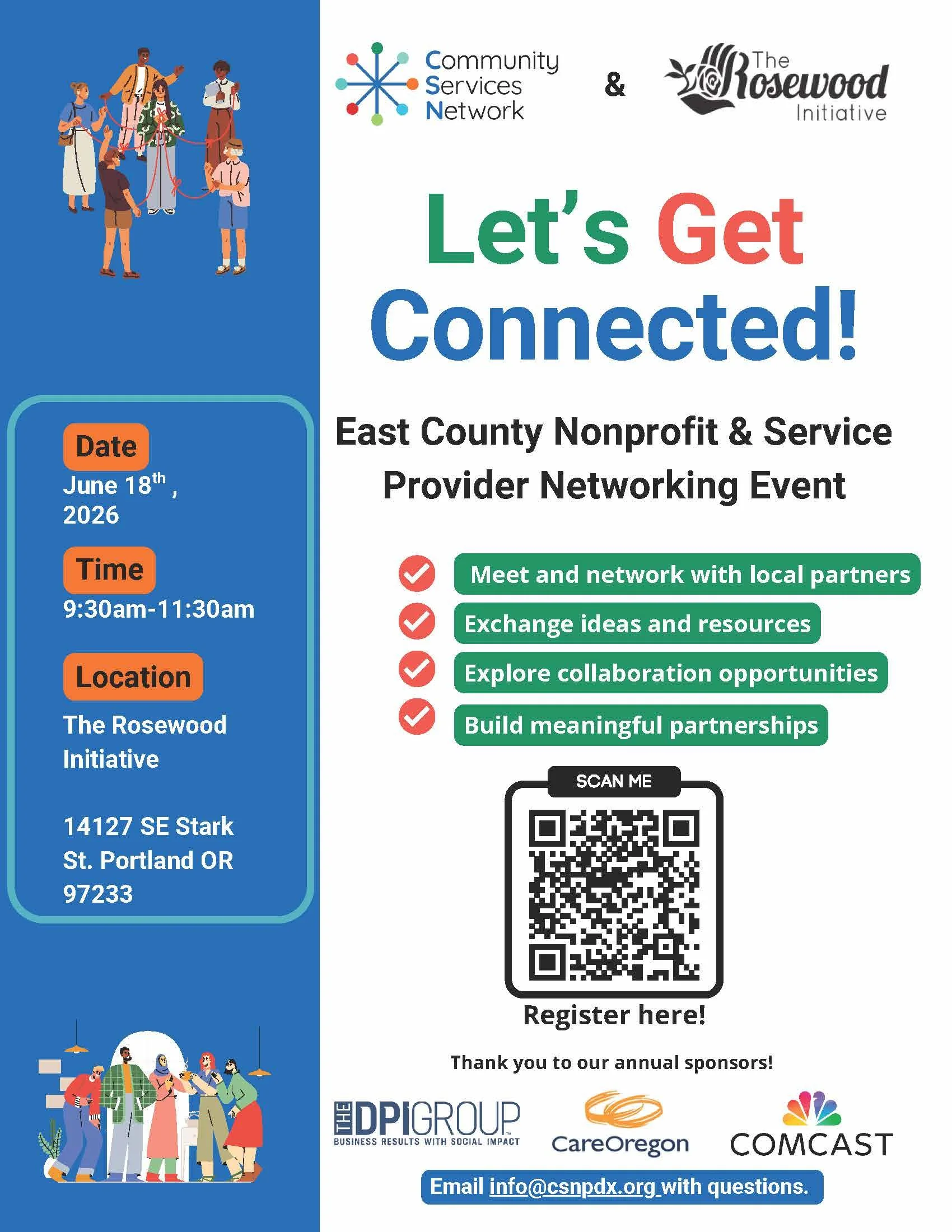 East County Networking Event — Community Services Network