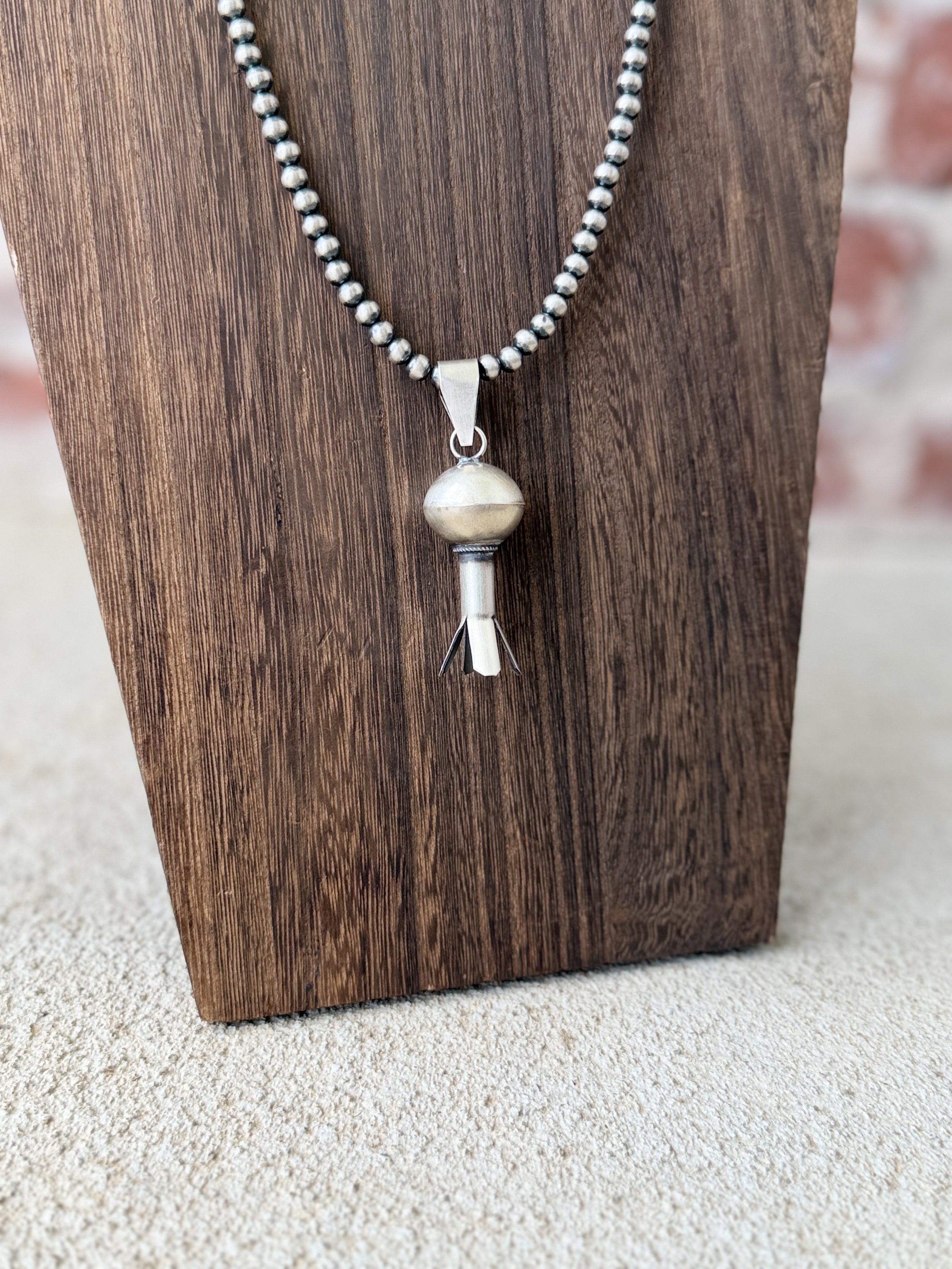 Sterling Silver Blossom Pendant