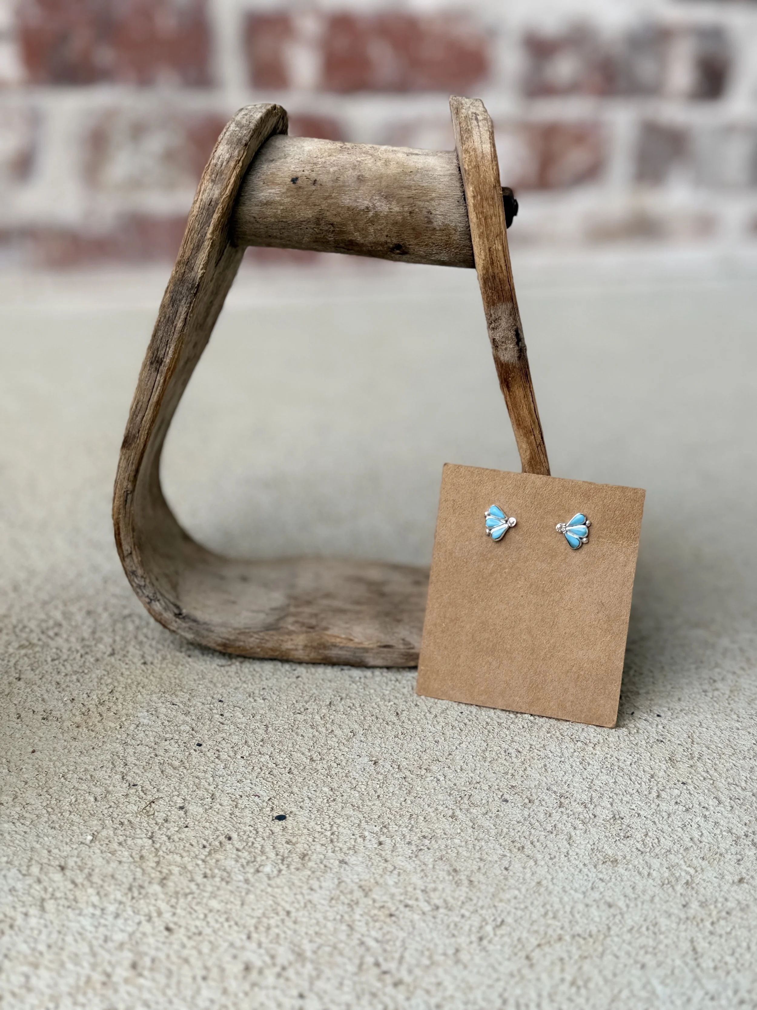 Inlay Turquoise Earring