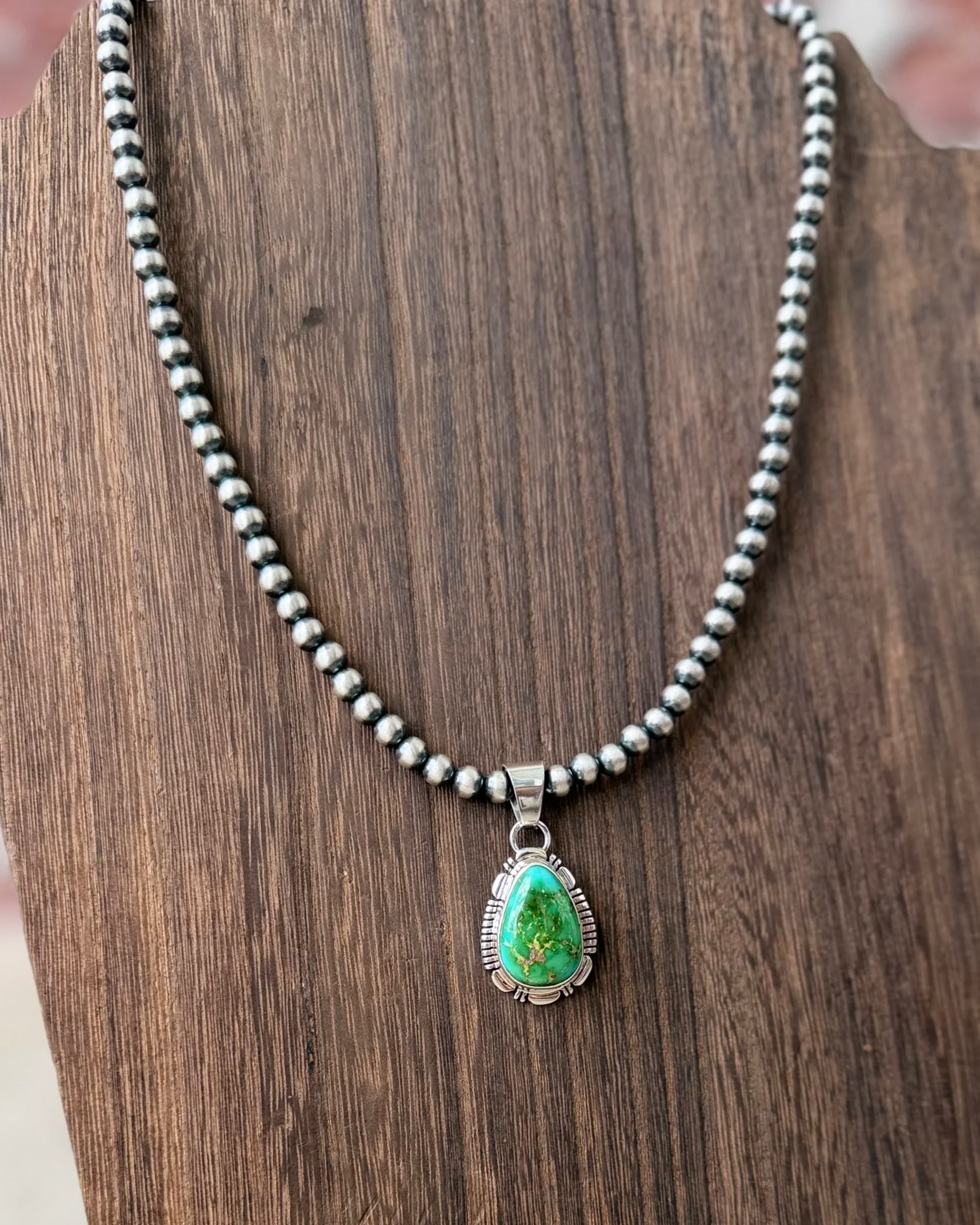 Teardrop Sonoran Gold Pendant