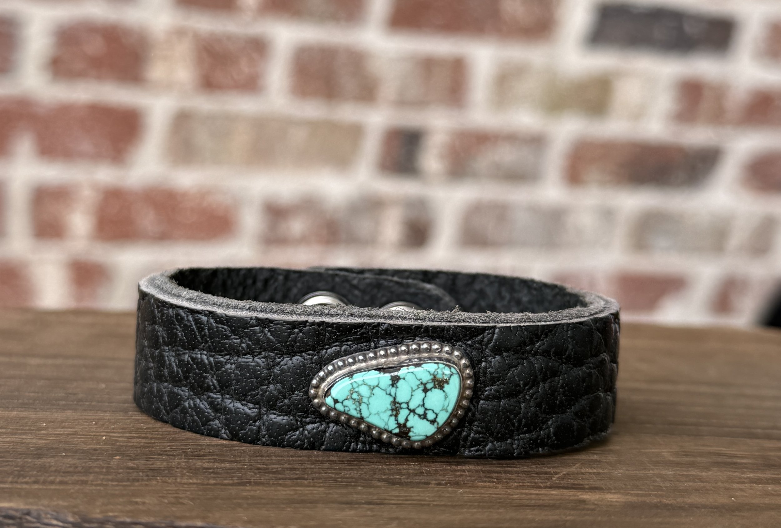 Blue Kingman Leather Bracelet