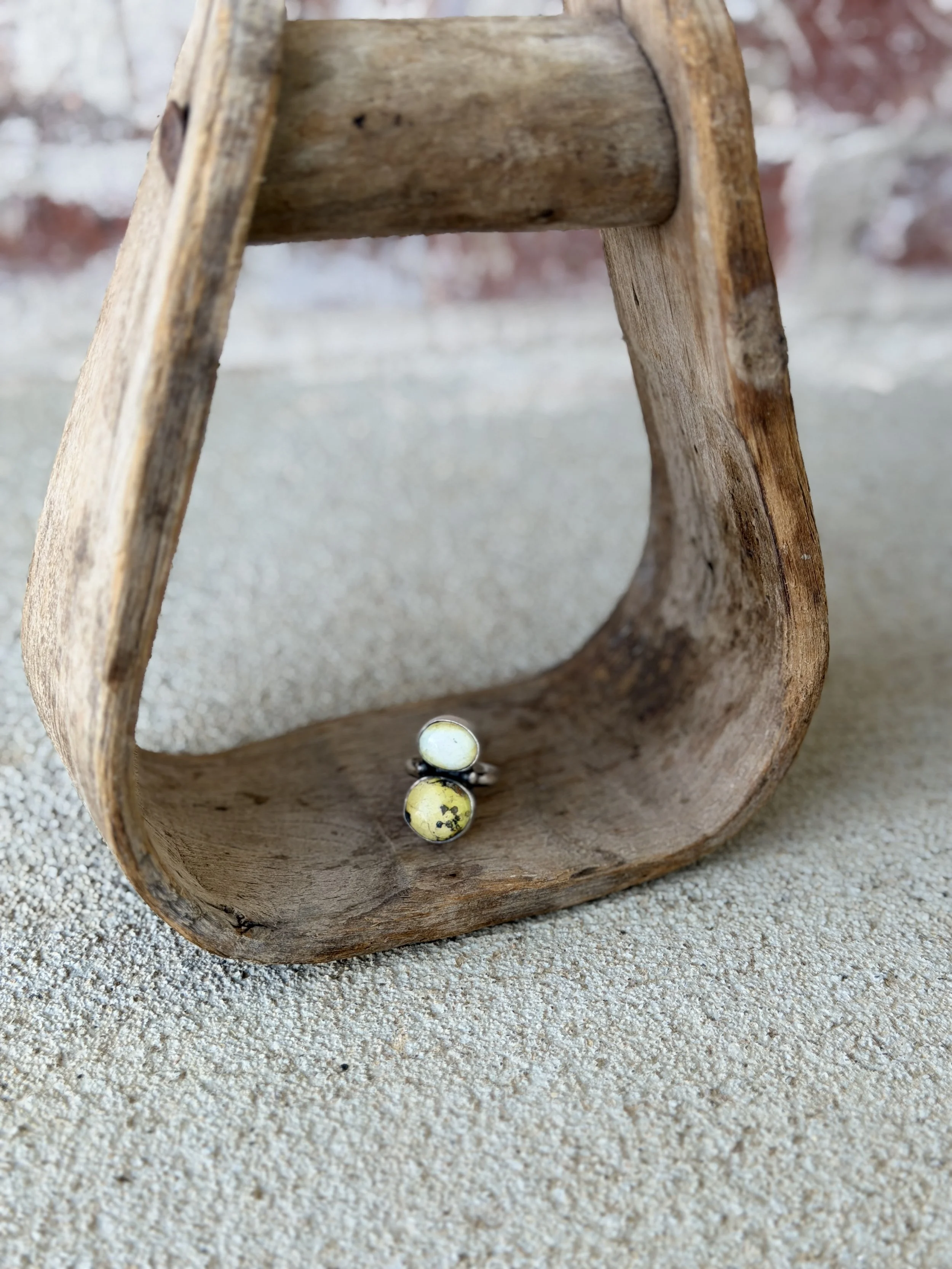 2 Stone Palomino Ring