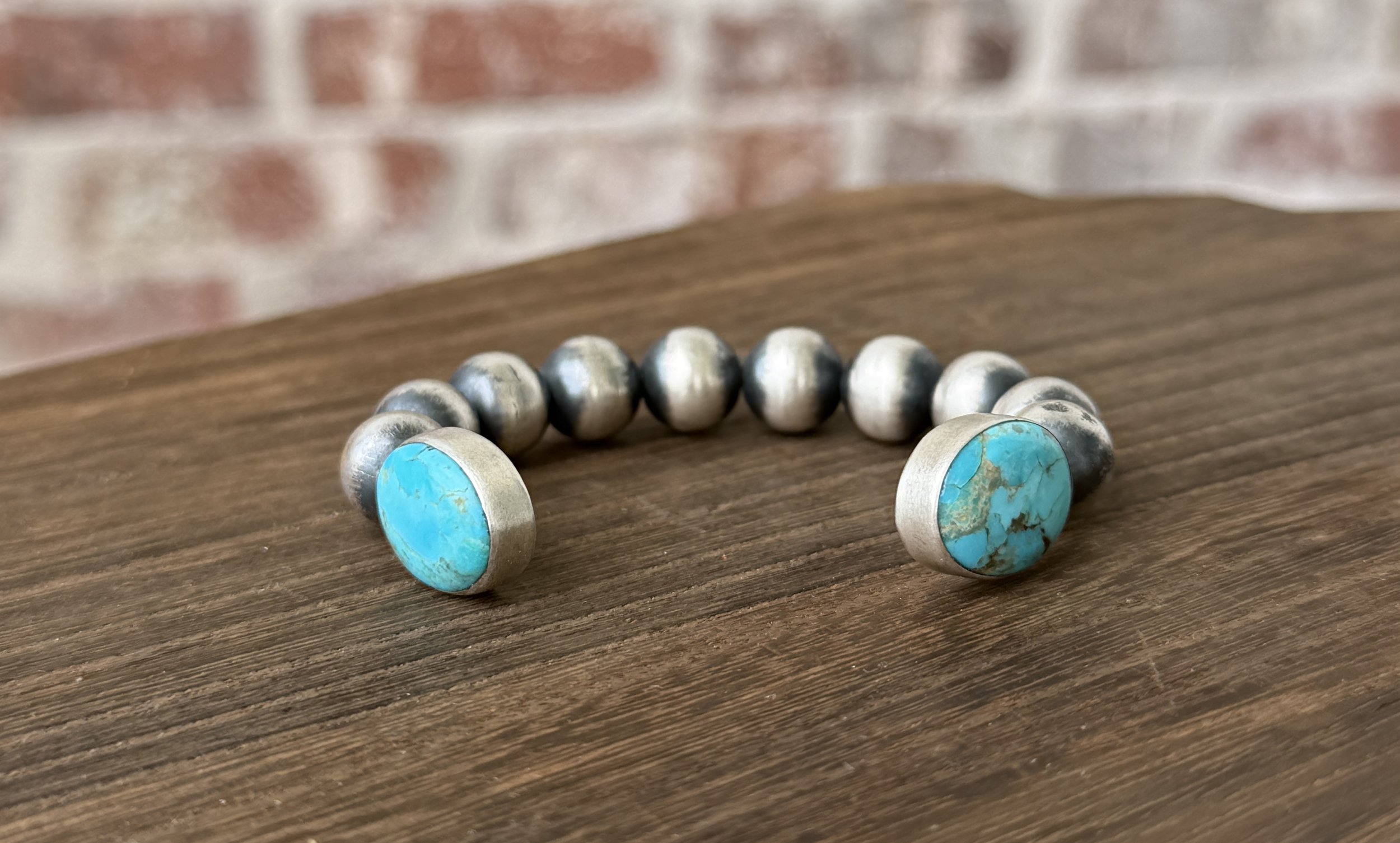 6" Pearl Turquoise Bracelet