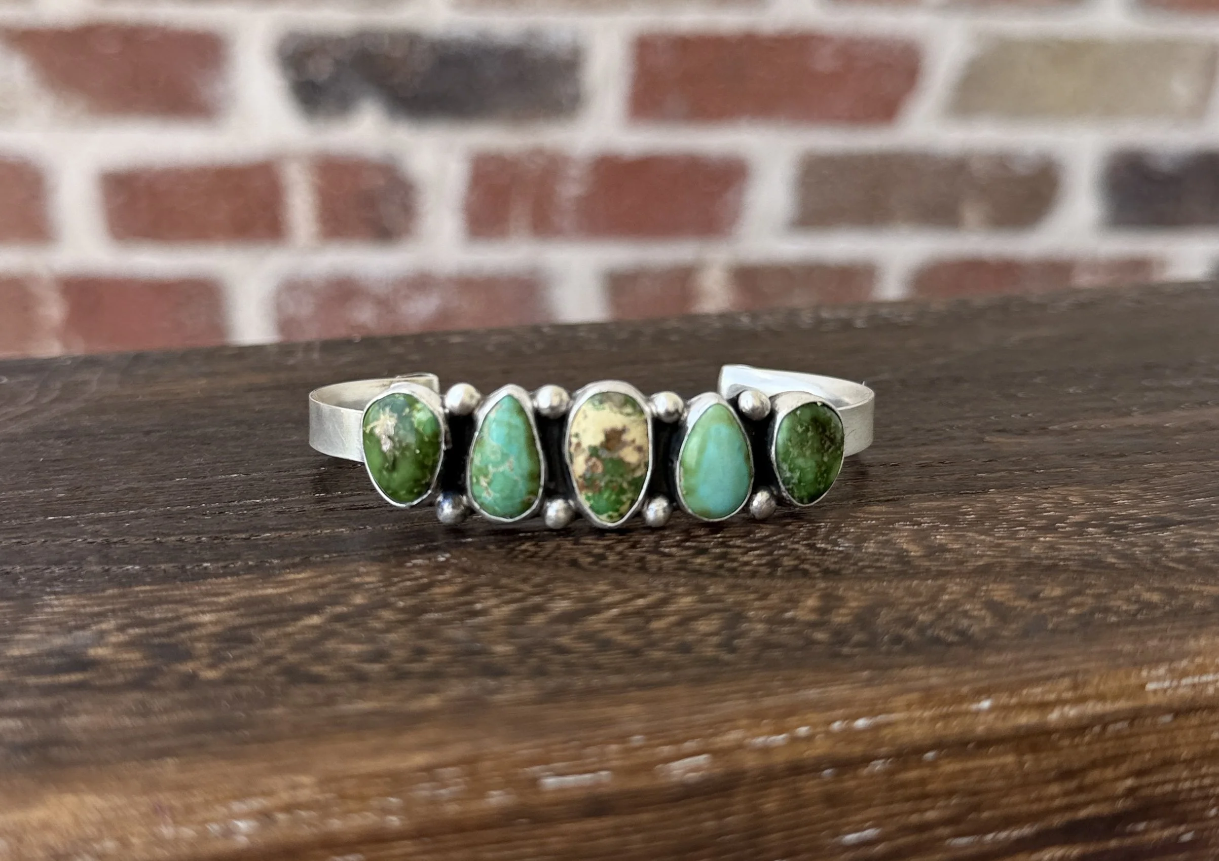5 Stone Sonoran Gold Bracelet