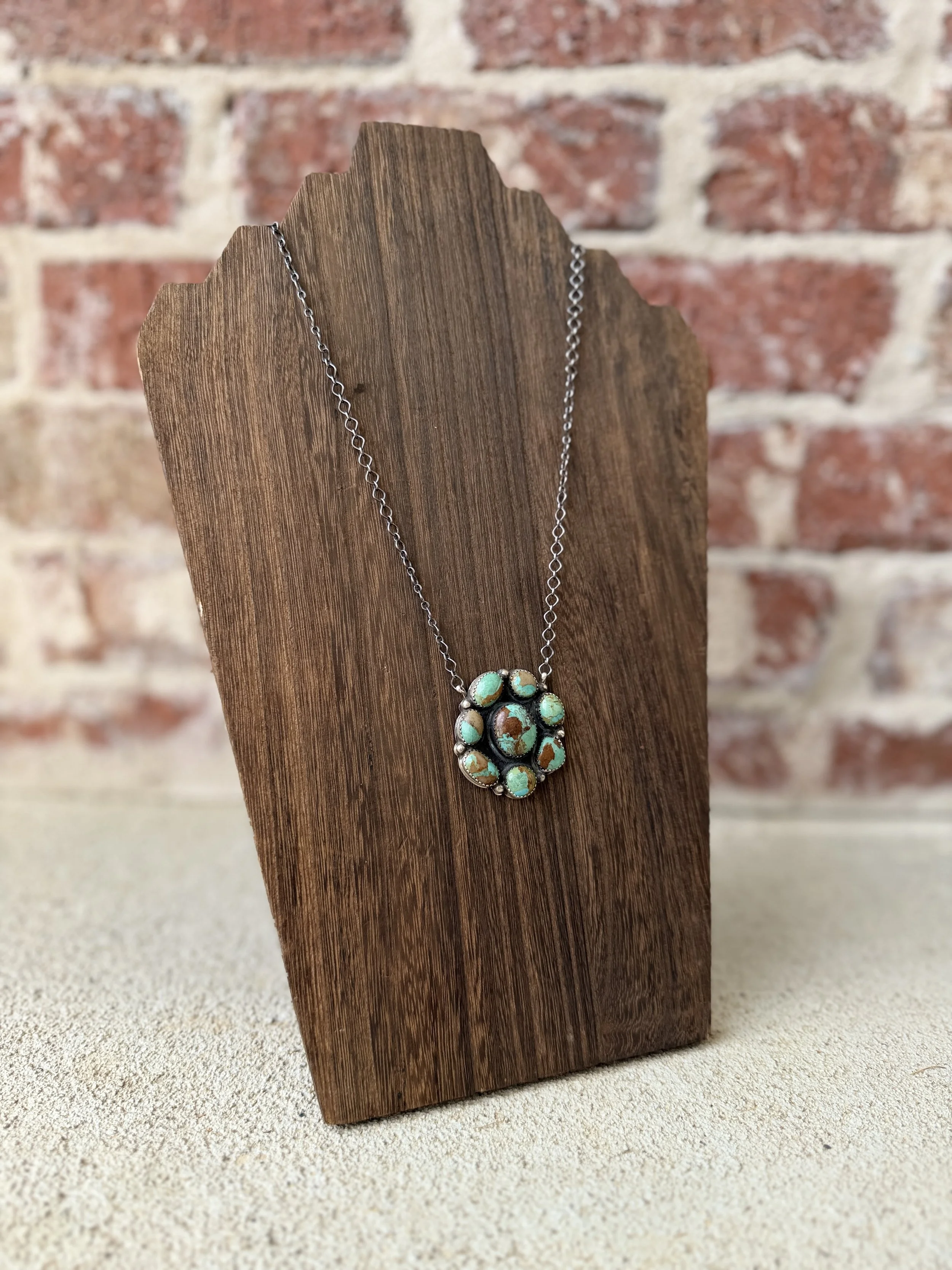 20" Kingman Cluster Necklace (Copy)