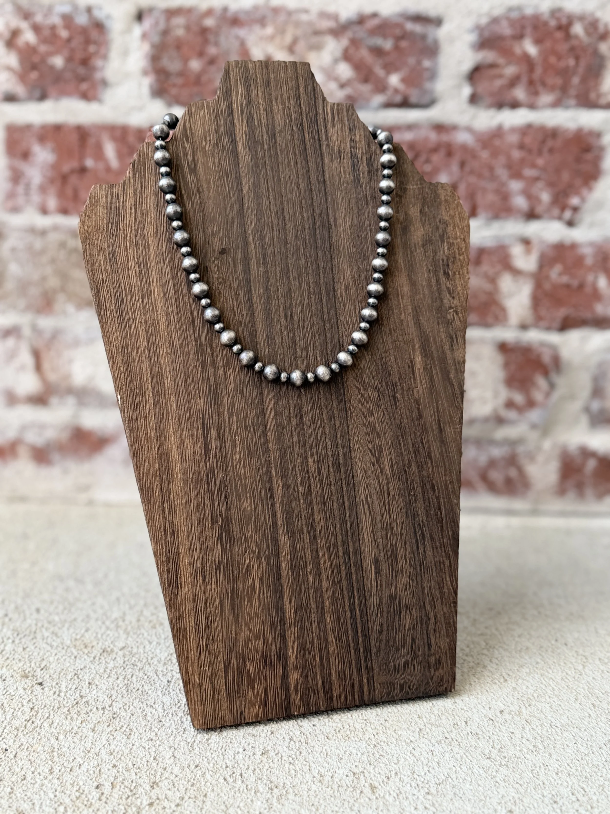 16" w/ 5mm & 8mm Pearl Necklace