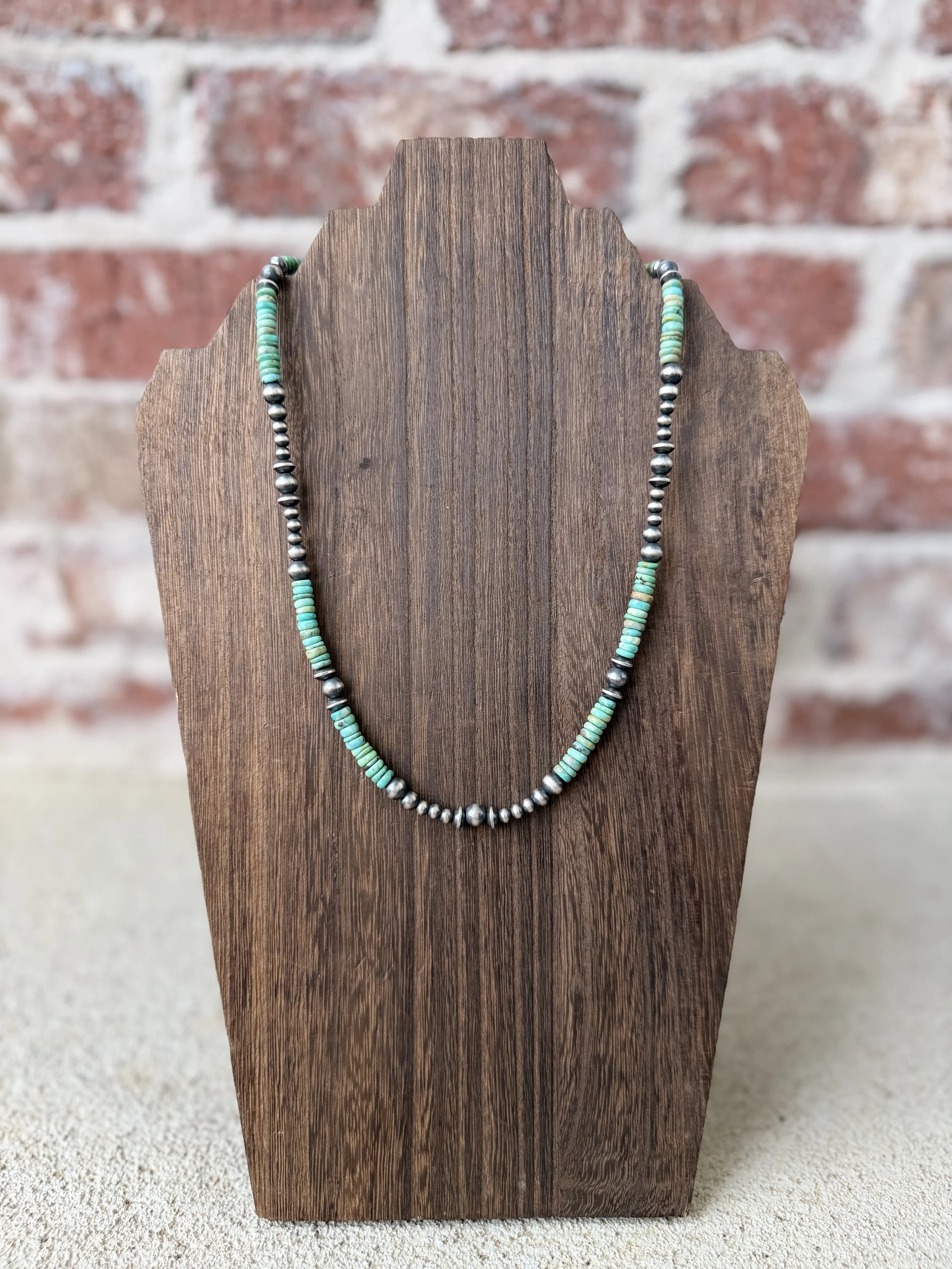 Red River Turquoise Necklace 18" w/ 2" Extender