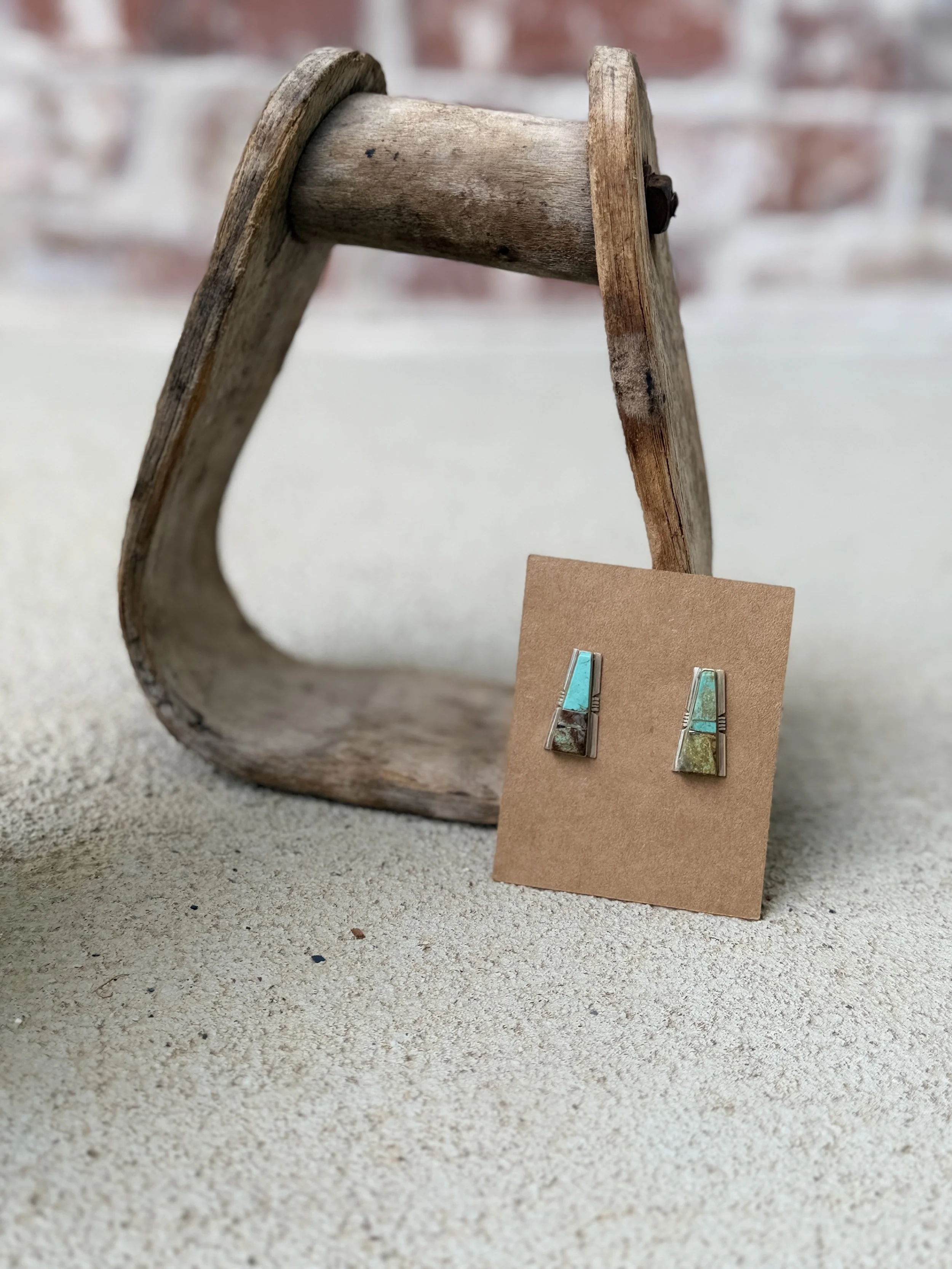 Kingman Inlay Earrings