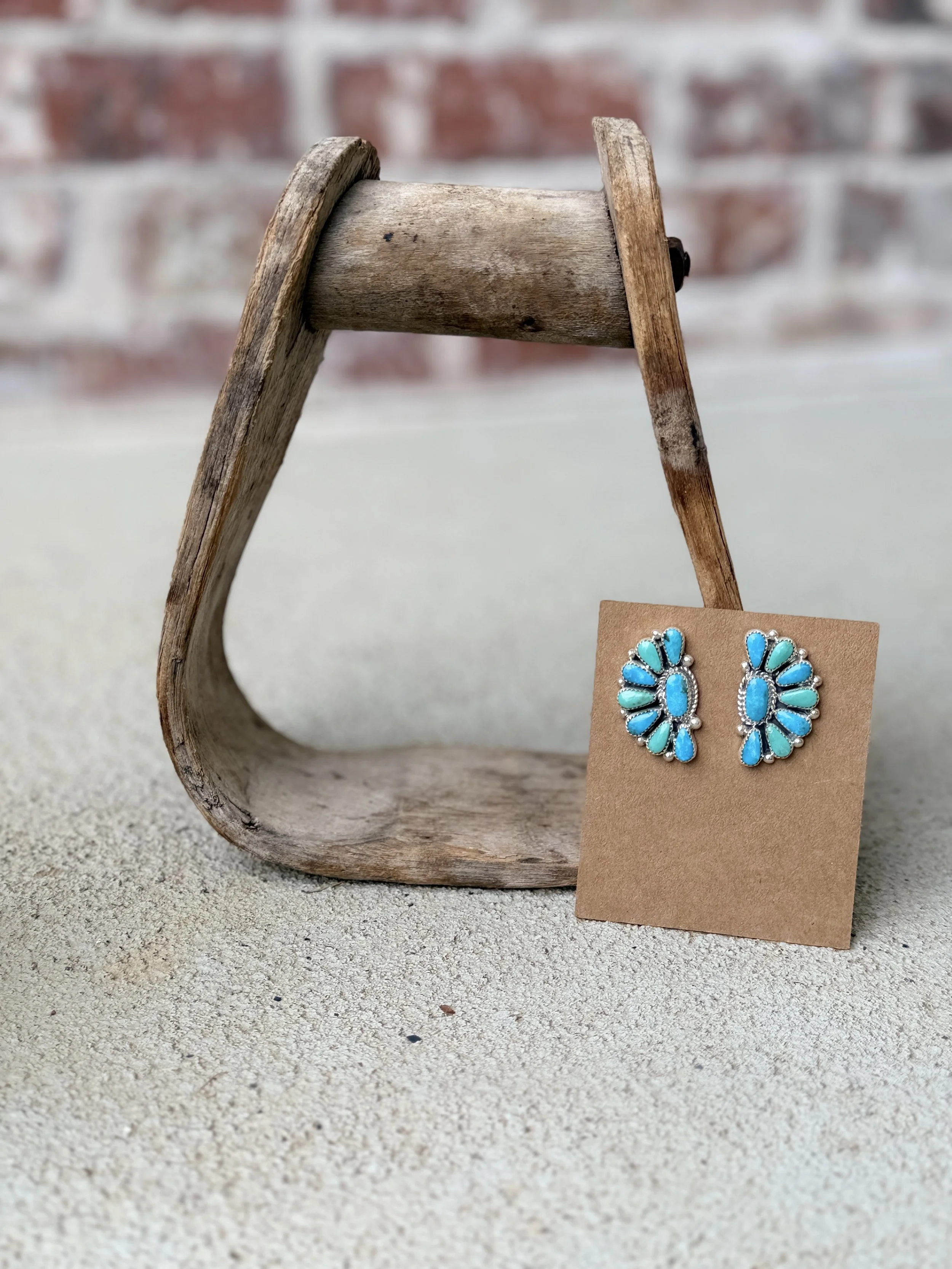 Half Cluster Kingman Earrings