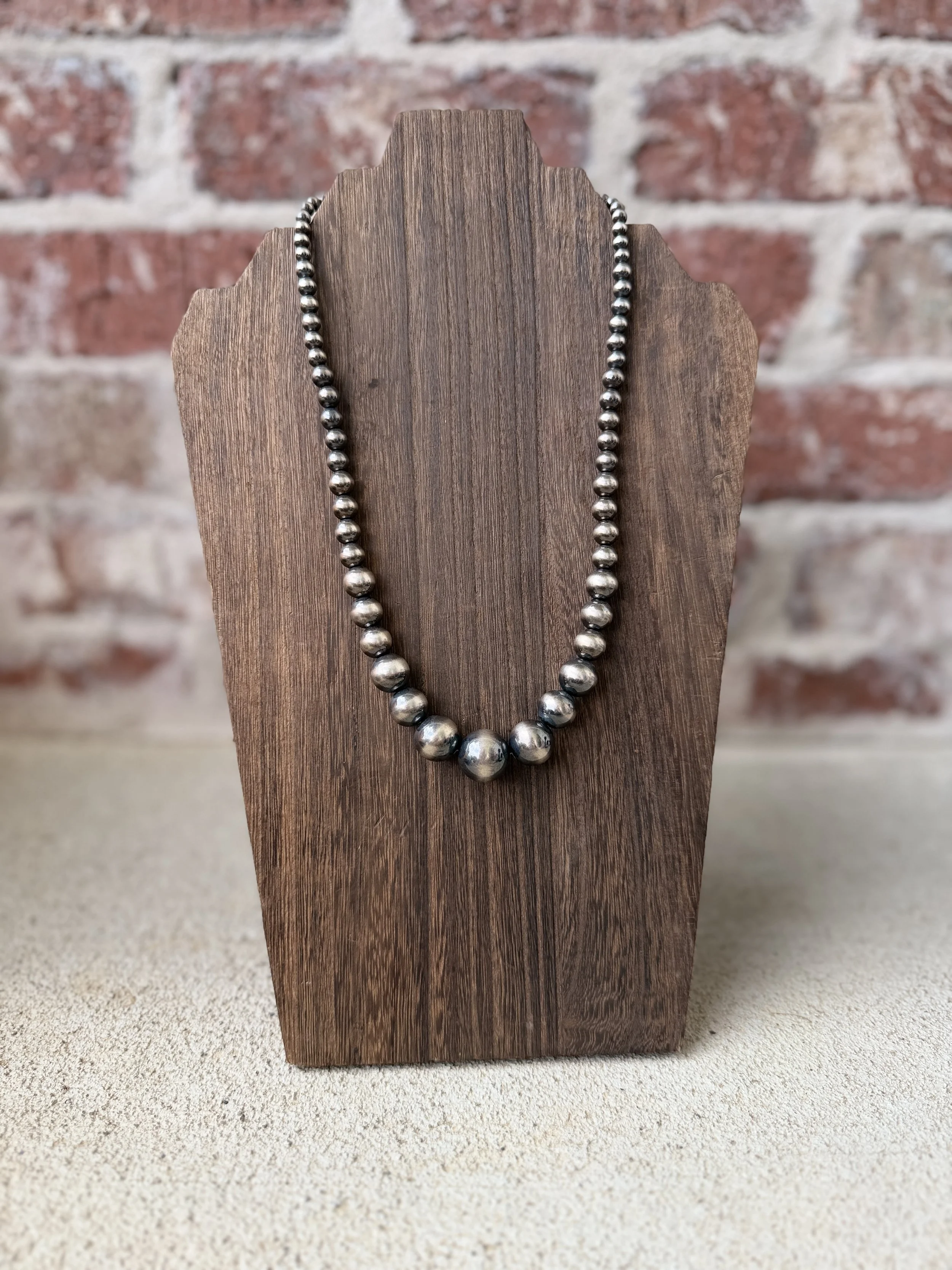20" Graduated Pearl Necklace