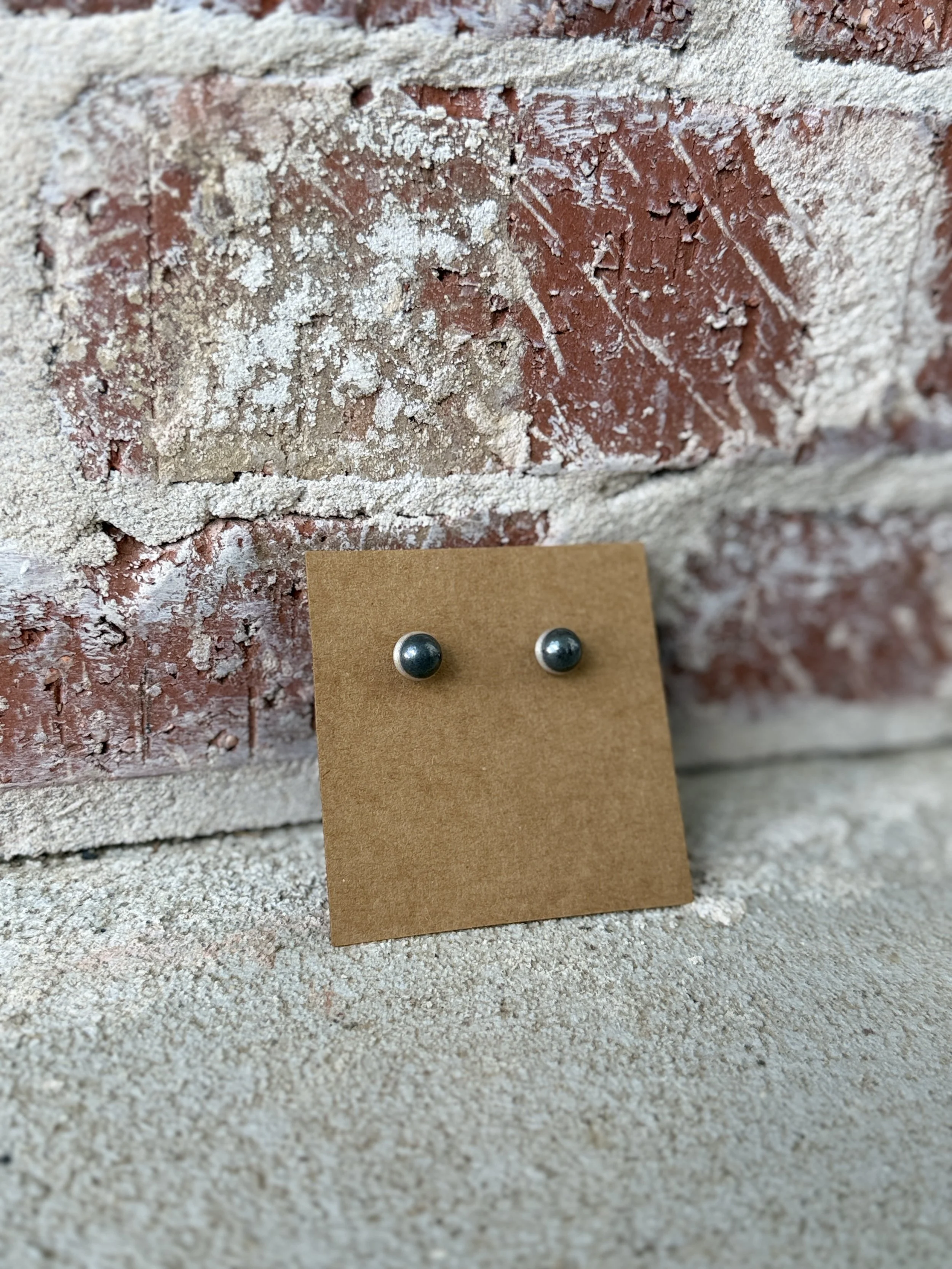 8mm Pearl Bead Earring