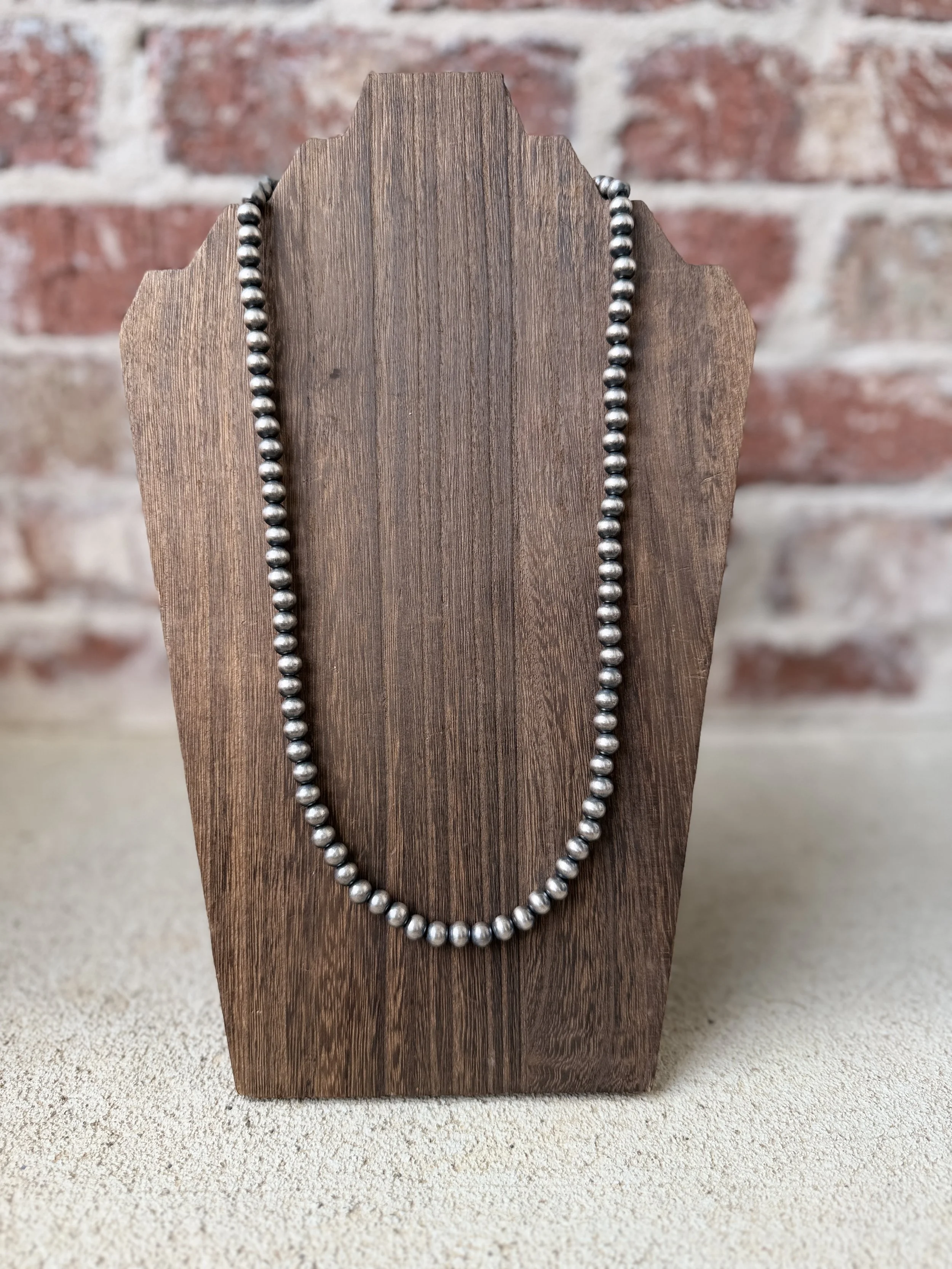 7mm 24" Pearl Necklace