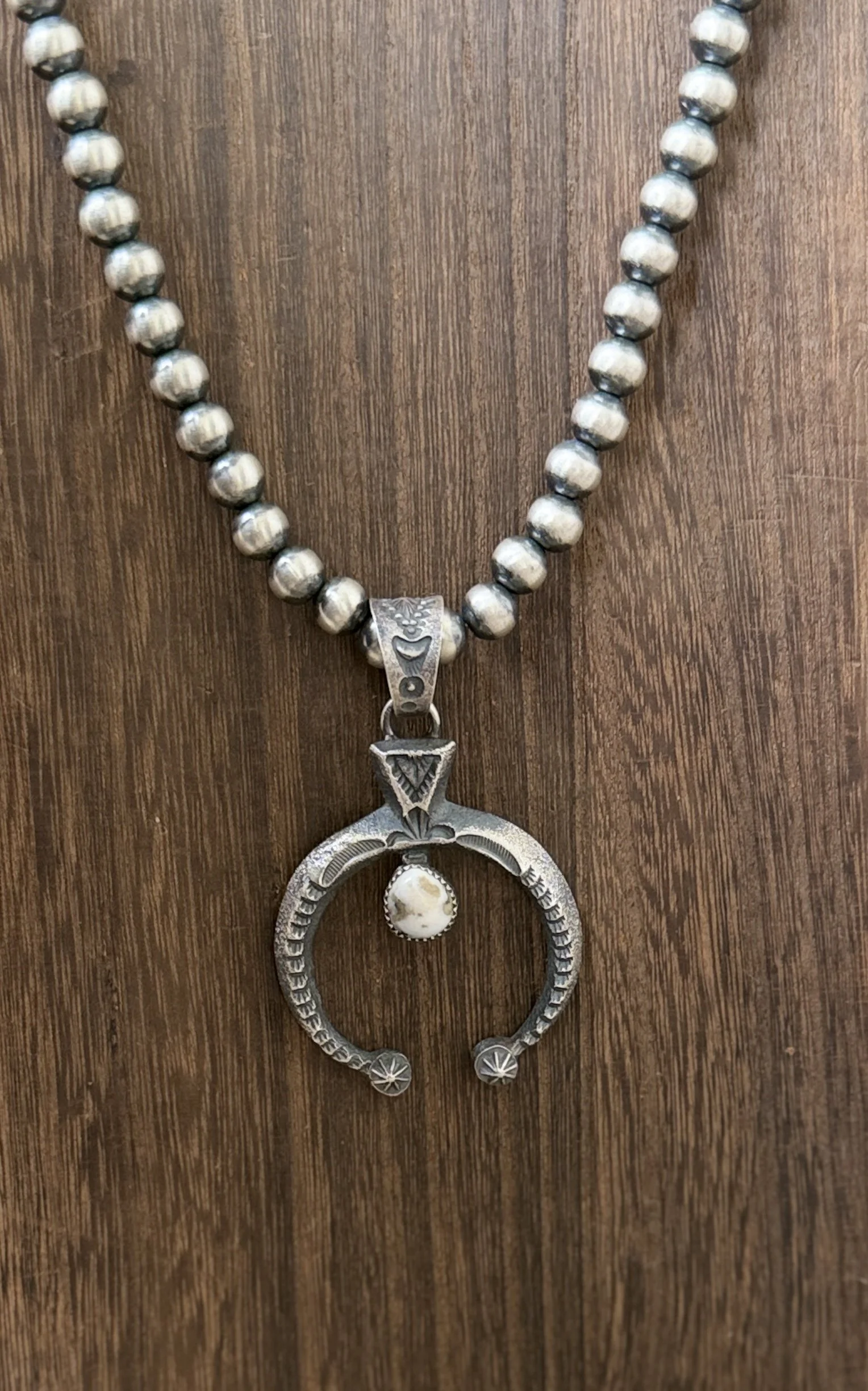 White Buffalo Naja Pendant