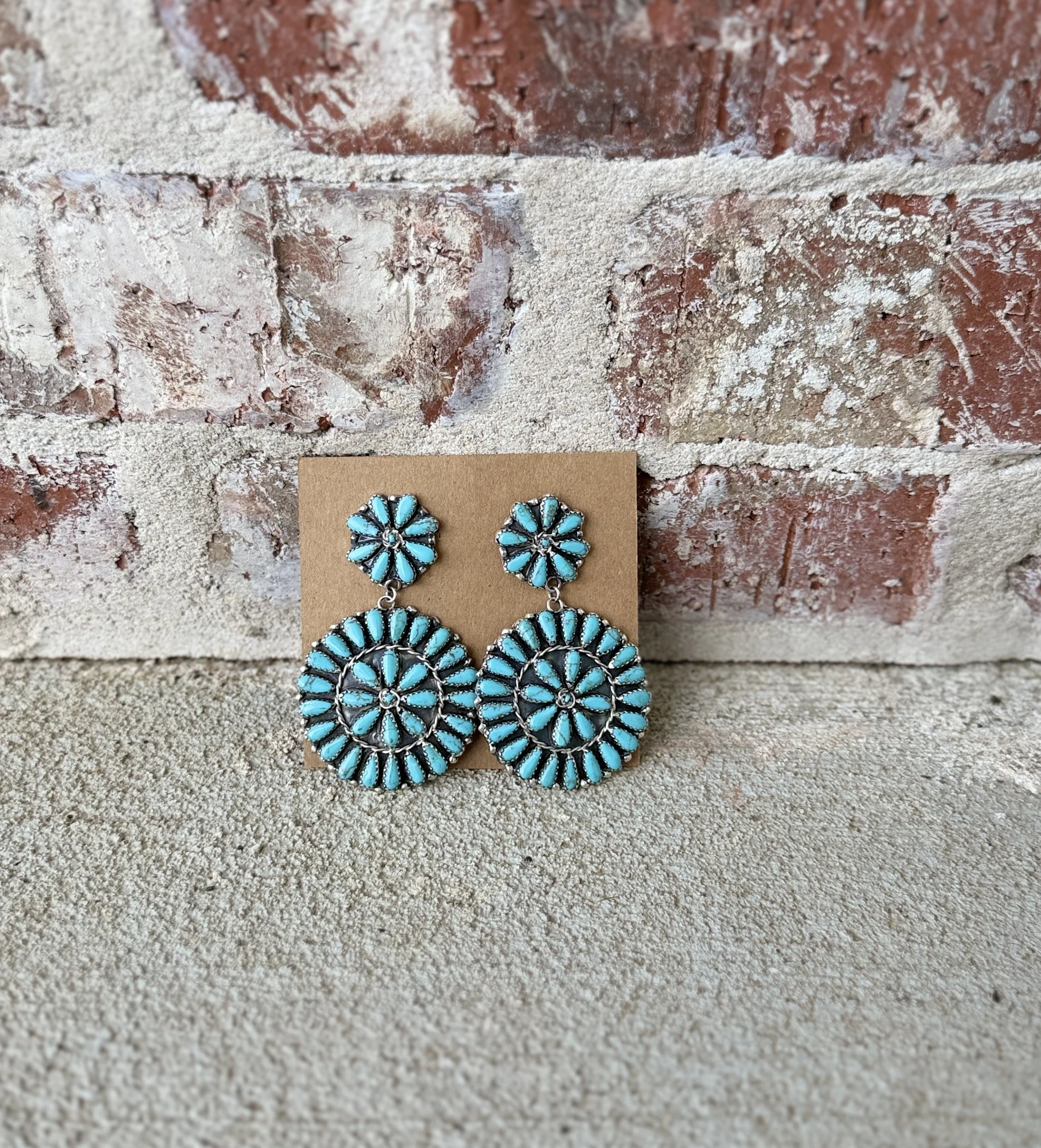 Kingman 2 Big Cluster Earrings