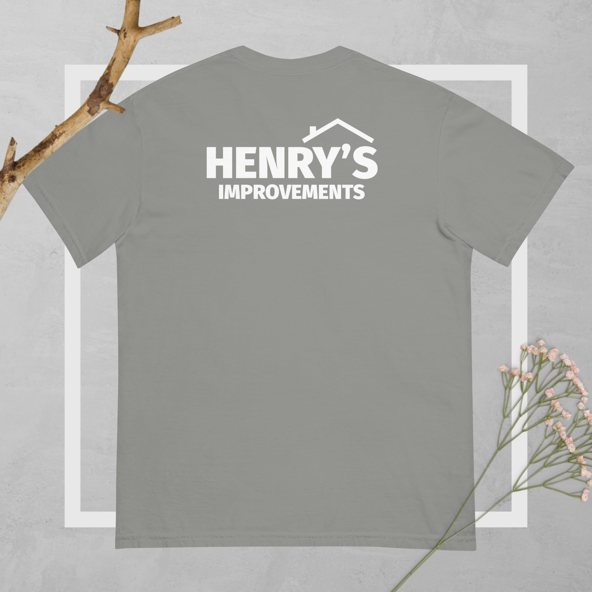 Unisex garment-dyed heavyweight t-shirt