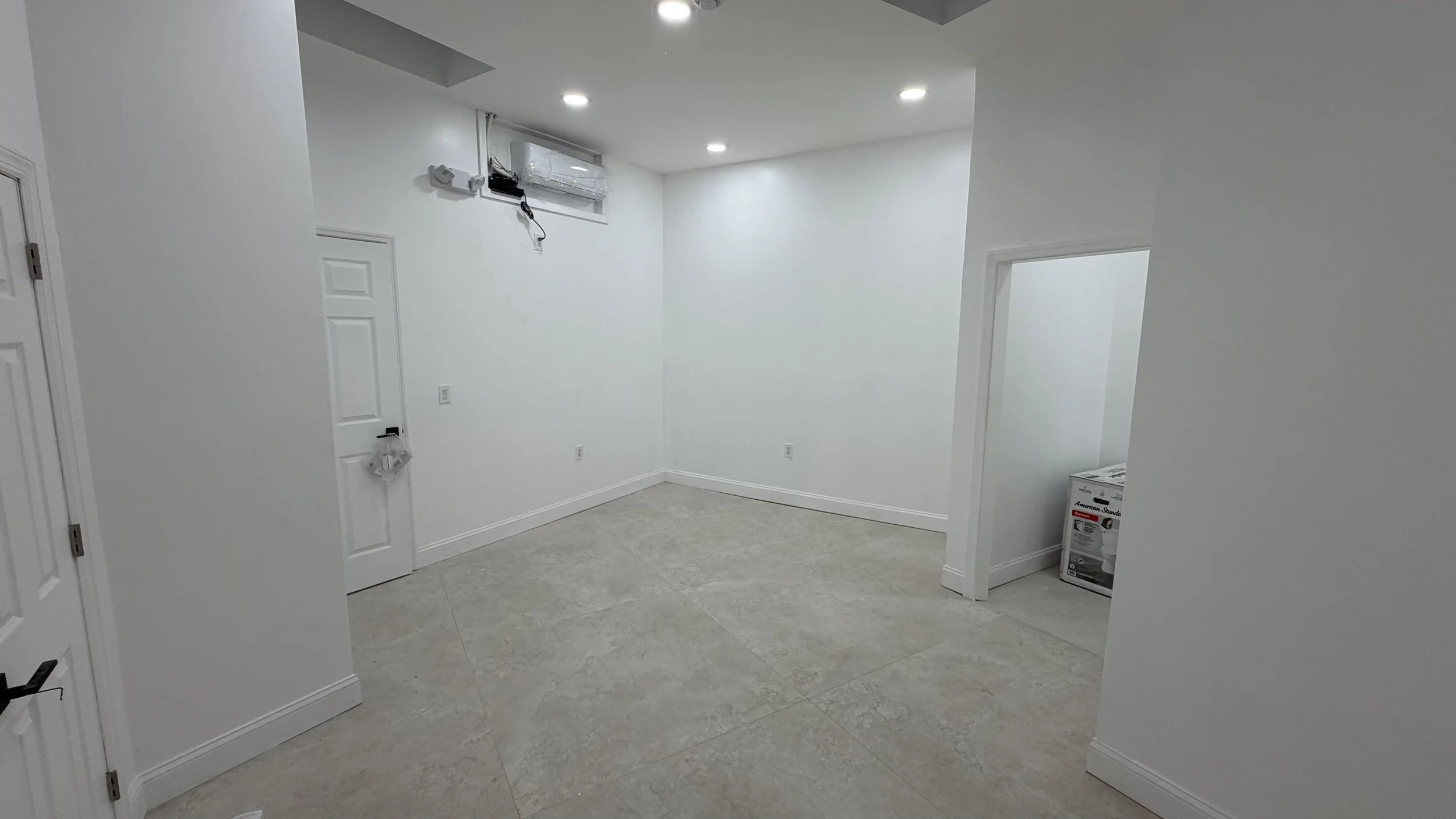 Freehold NJ commercial base build-out finished shell space