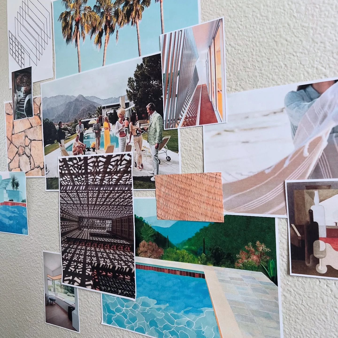 inspo wall for new project