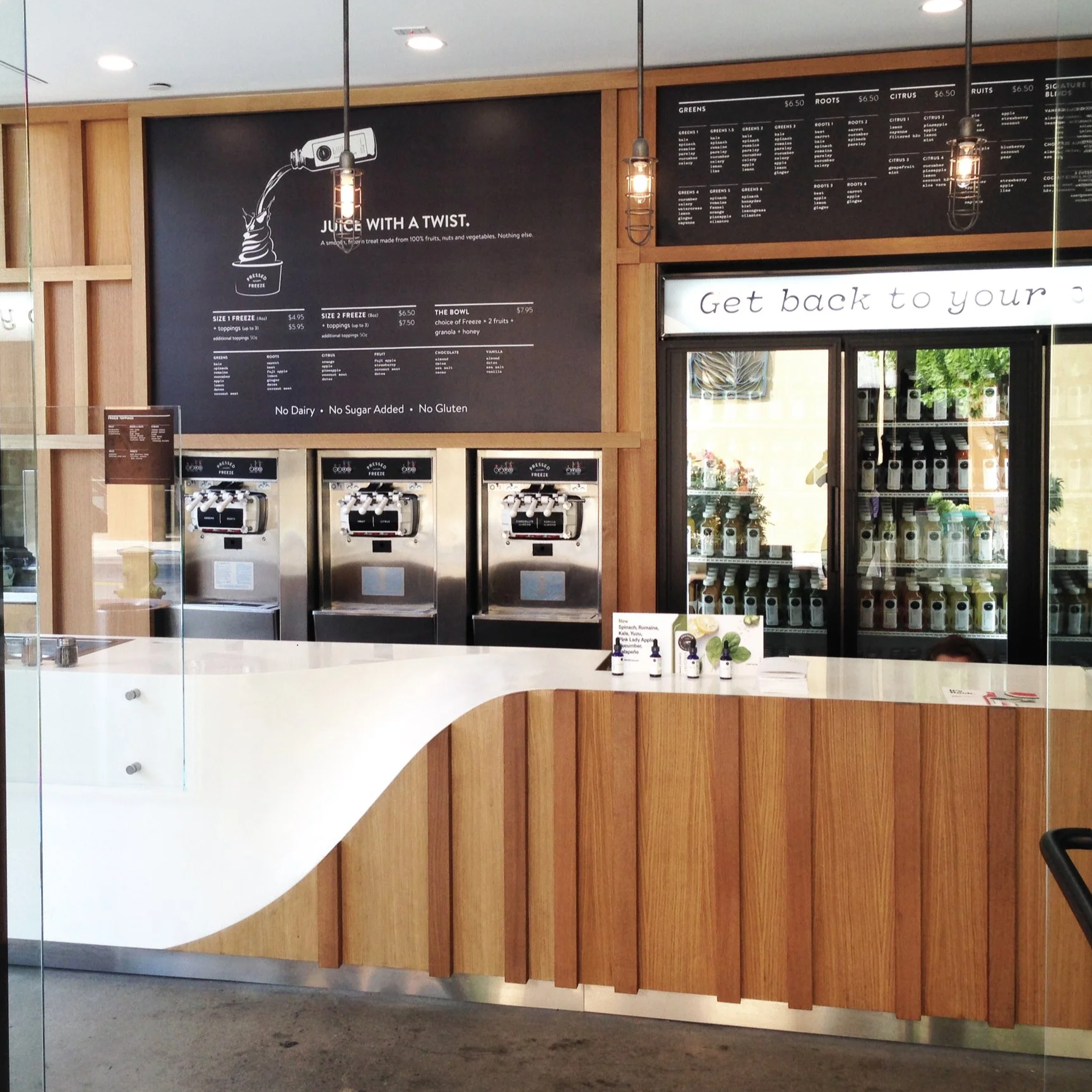 Pressed Juicery Stanford - Prototype Evolution