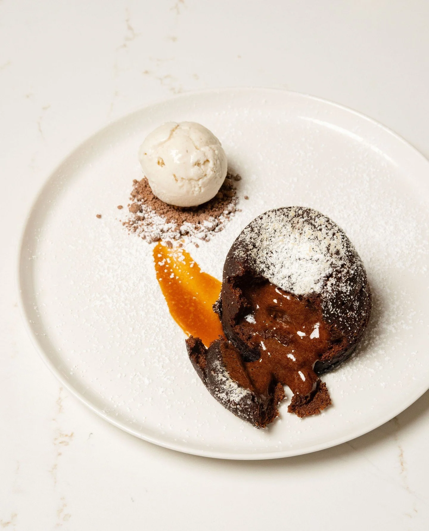 Dark chocolate. Salted caramel. Vanilla ice cream. Our Hot Chocolate Fondant is made for the cooler months. Crack in.⁠
⁠
#RickSteinAtCoogeeBeach #HotChocolateFondant #SydneyDesserts #CoogeeDining #SydneyRestaurants