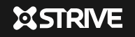 Strive logo with stylized 'X' symbol
