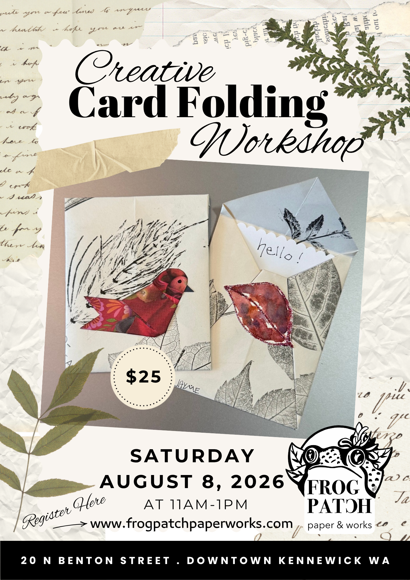 Creative Card Folding Workshop