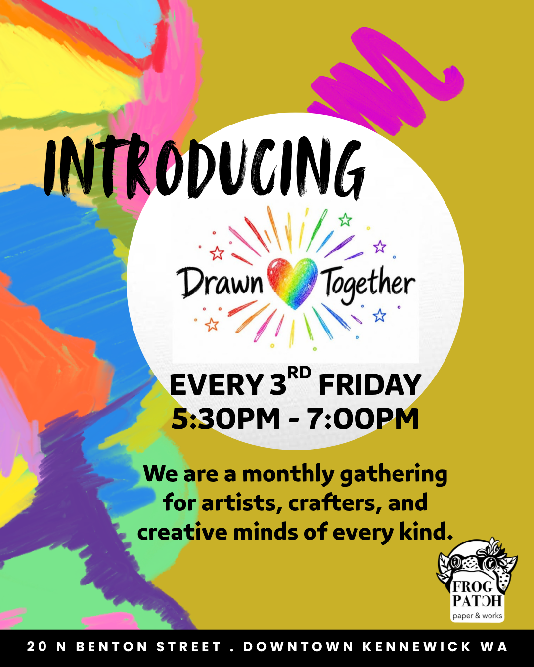 Drawn Together Monthly Meet Up