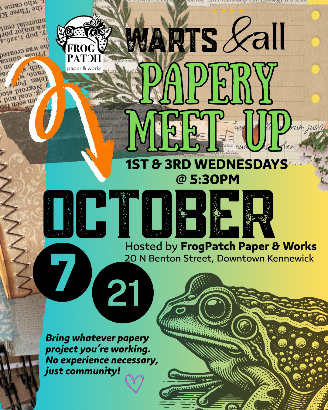 Junk Journal &amp; Papery Meet Up