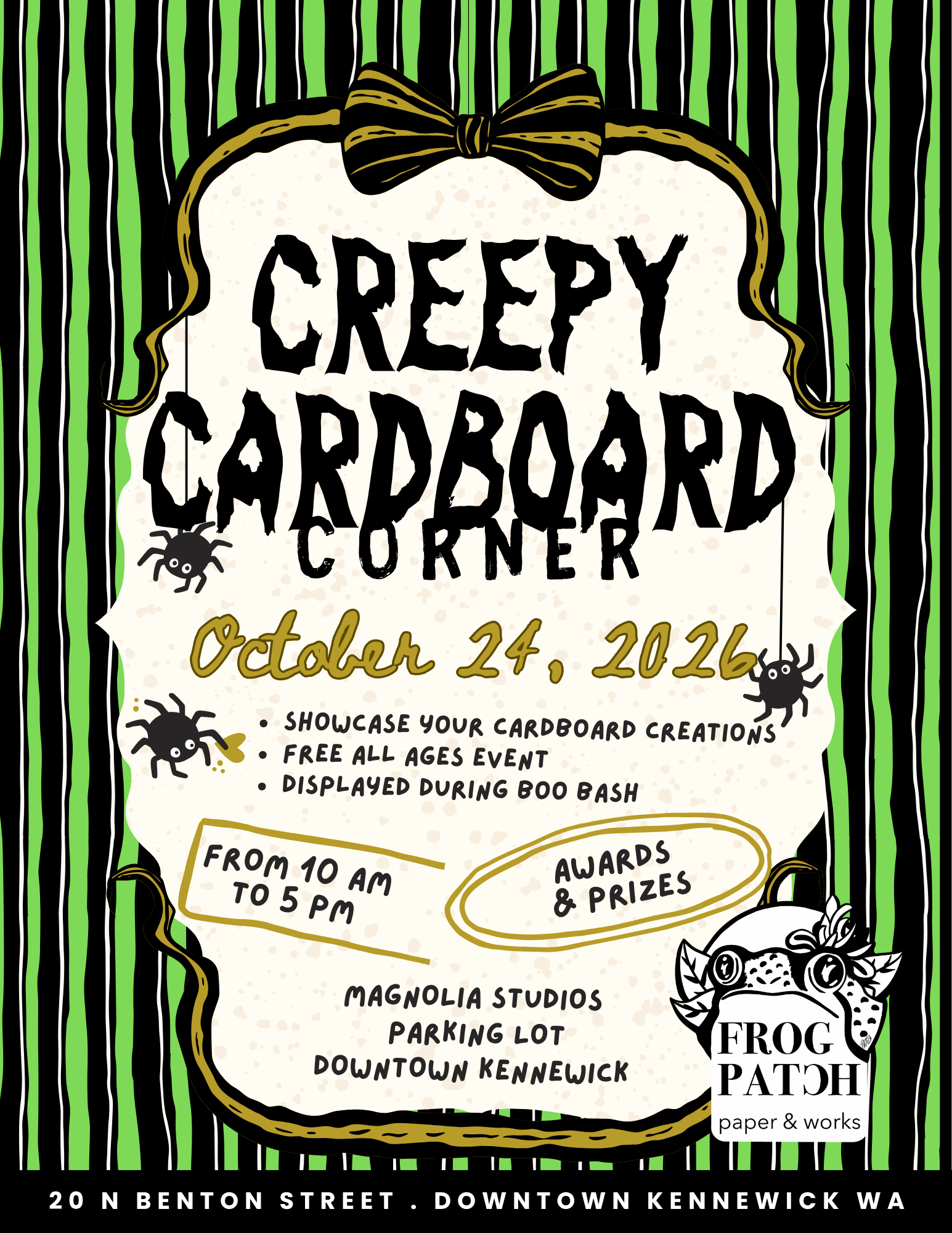 Creepy Cardboard Corner