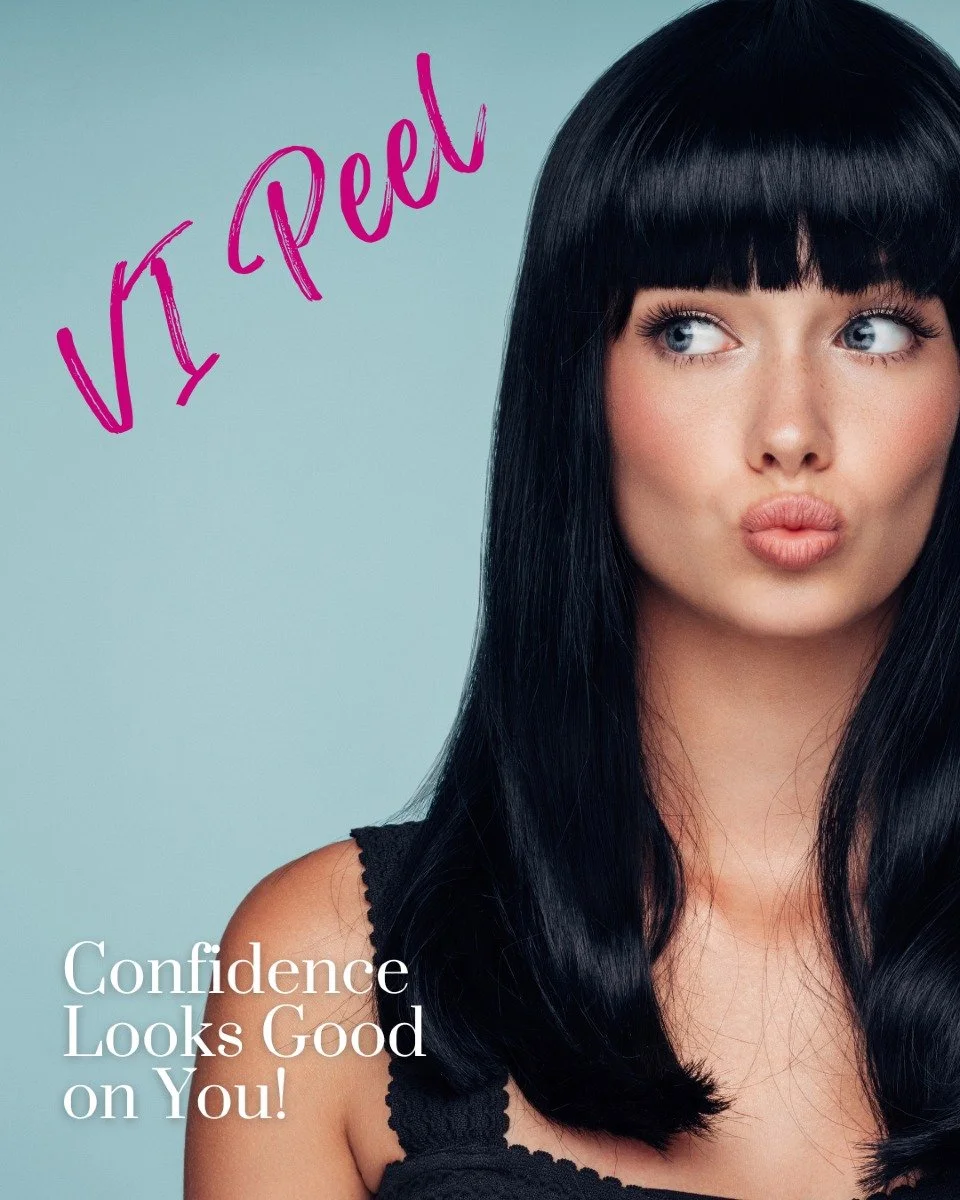 Confidence Looks Good on You! 

The VI Peel, a medium-strength, medical-grade procedure, improves skin tone, texture, and clarity by removing damaged layers and revealing brighter, smoother skin underneath. 

It reduces age spots, melasma, freckles, 