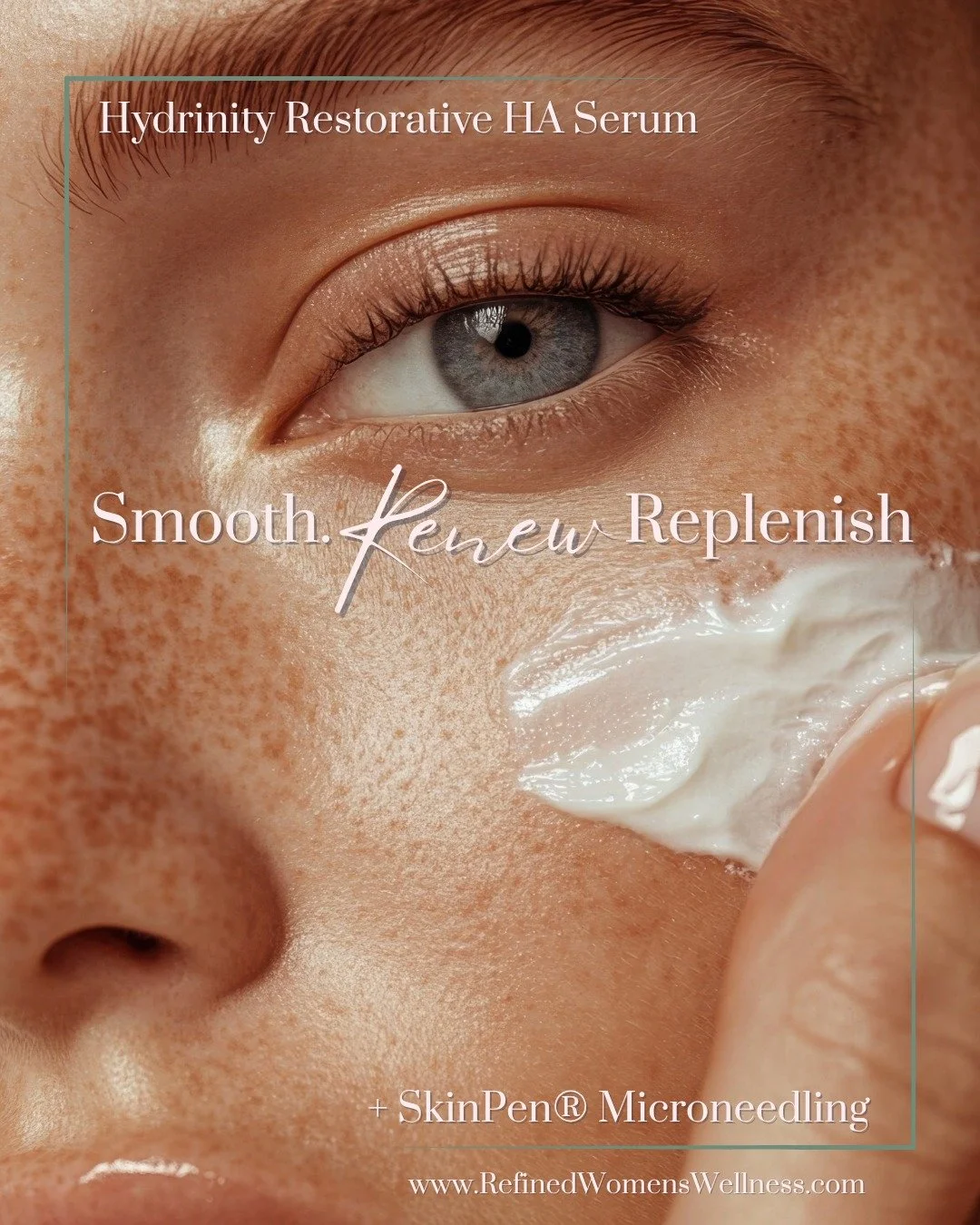 Seasonal change can leave your skin feeling dull, dry, or uneven &mdash; but the right pairing brings it back to life.

✨ SkinPen&reg; Microneedling stimulates collagen and cellular renewal
💧 Hydrinity Restorative HA Serum deeply hydrates and accele