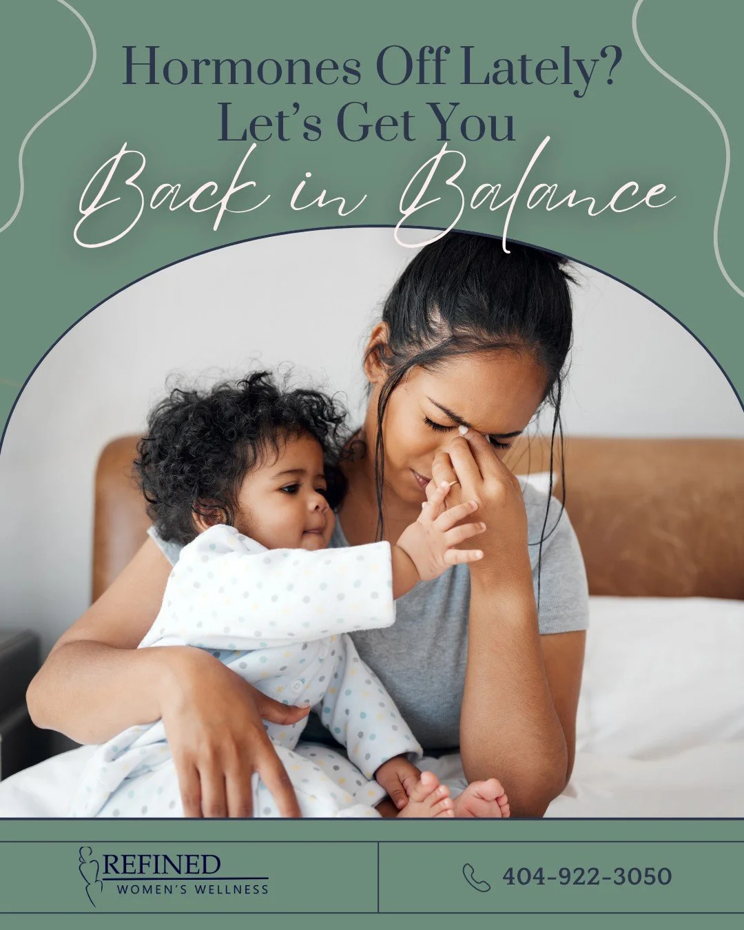 Fatigue. Mood swings. Brain fog. Unexplained weight changes.

If your body feels &ldquo;off,&rdquo; your hormones might be sending a message.

At Refined Women&rsquo;s Wellness, our medical team specializes in Bioidentical Hormone Therapy &mdash; a p