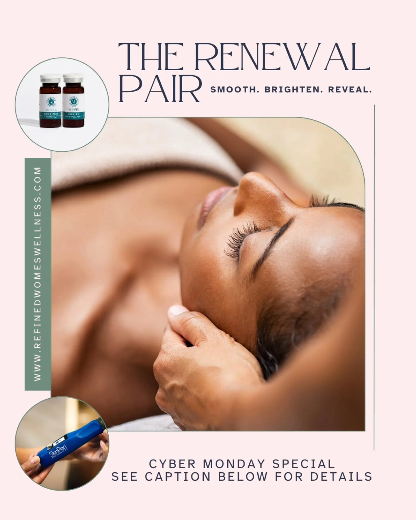 The Renewal Pair - A resurfacing duo designed to brighten, smooth, and transform.

&nbsp;

✨ Purchase VI Peel Face + Neck Series (x3) &mdash; $1,050

➕ Receive a FREE SkinPen Face + Neck

($350 value)

&nbsp;

What You&rsquo;ll Get

&nbsp;

VI Peel

