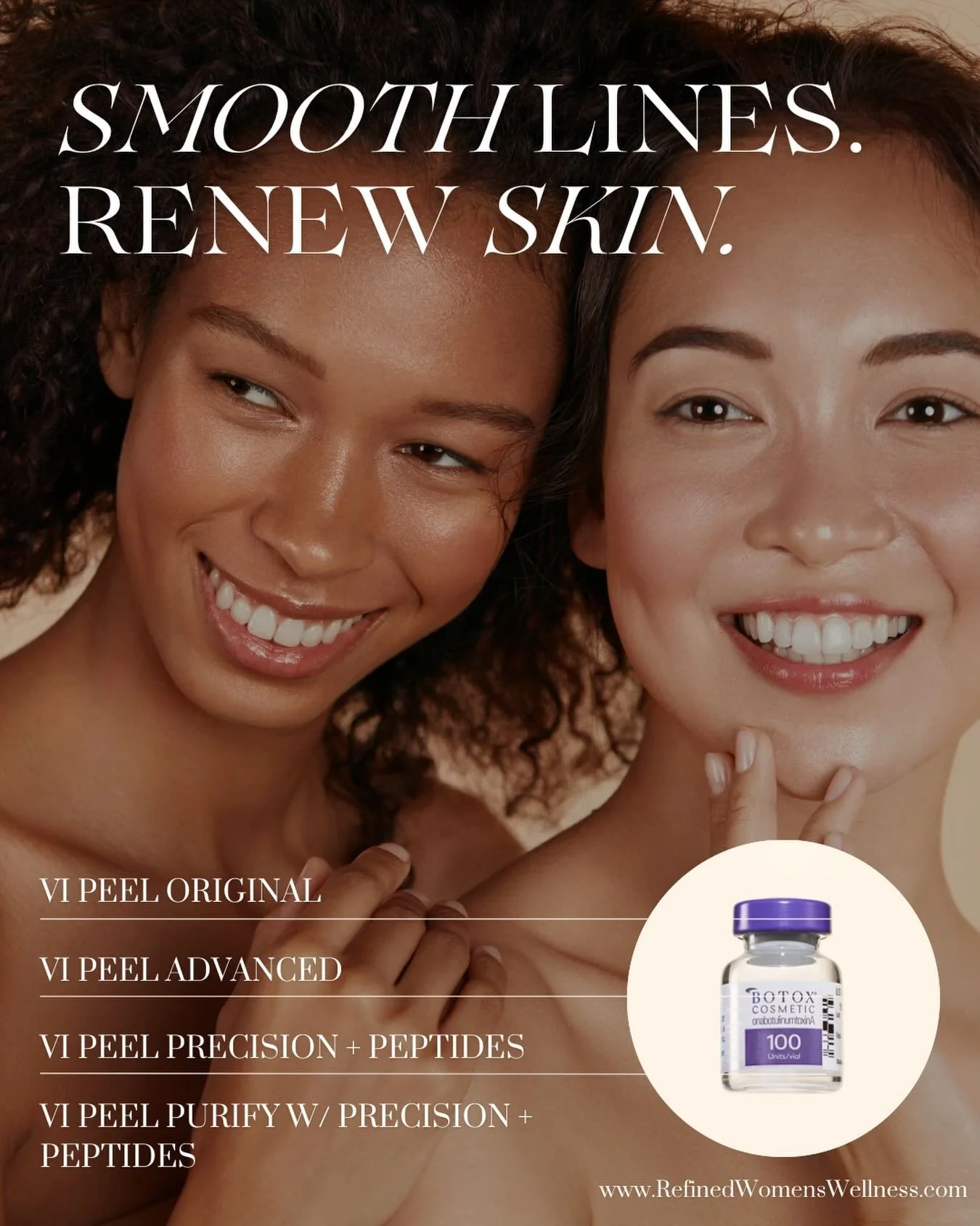 When it comes to skin renewal, one size doesn&rsquo;t fit all.

VI Peels are designed to work at the surface of the skin to improve tone, texture, and clarity&mdash;while supporting healthy cell turnover beneath. From first-time peels to advanced cor