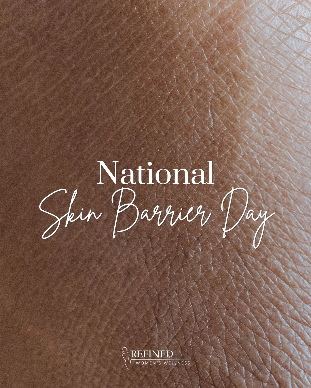 Today is National Skin Barrier Day, a reminder that healthy skin begins with a properly functioning outer layer.

Your skin barrier is the outermost layer of the epidermis. Its job is simple:

Keep water in.
Keep irritants out.

When it functions pro