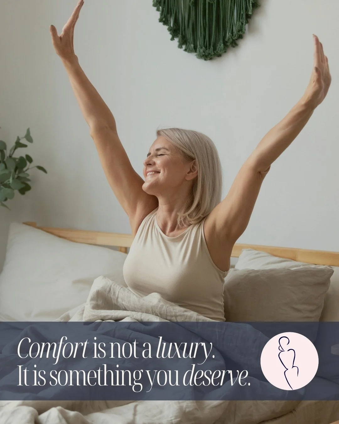 Let's talk about the thing no one talks about.

Up to 50% of postmenopausal women experience vaginal dryness, burning, pain with intimacy, or urinary discomfort &mdash; and most never seek help.

Not because it's not real. Not because it's not treata