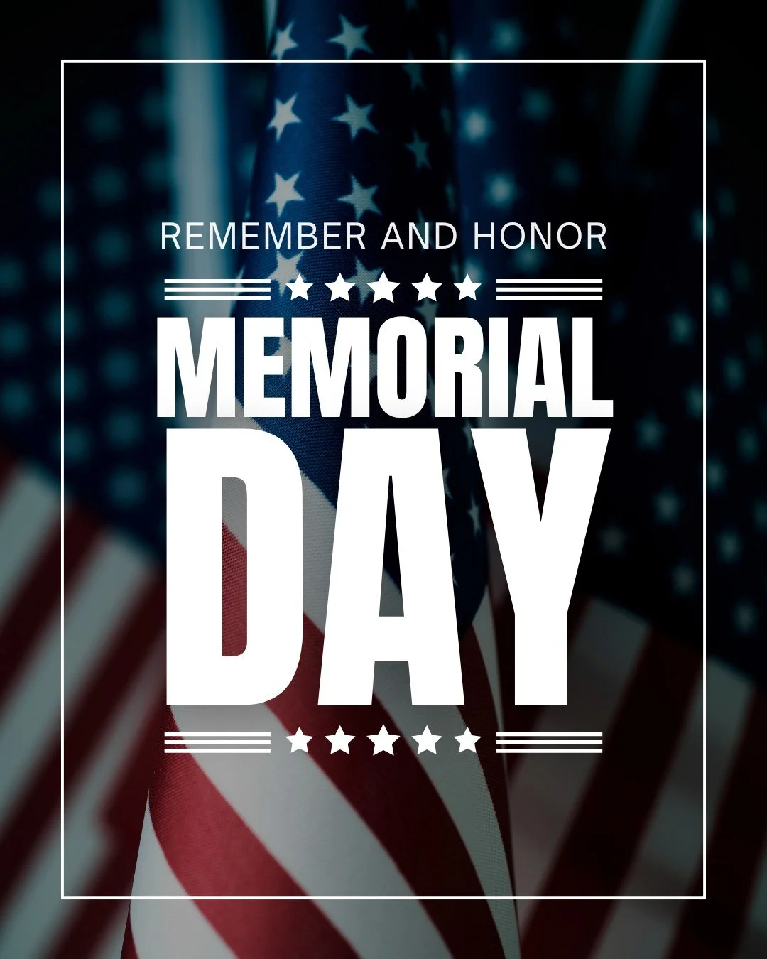 Today, we pause in remembrance and gratitude.

It&rsquo;s a moment to remember the men and women who gave their lives in service to our country.

We honor their courage, sacrifice, and the families who continue to carry that loss with them every day.