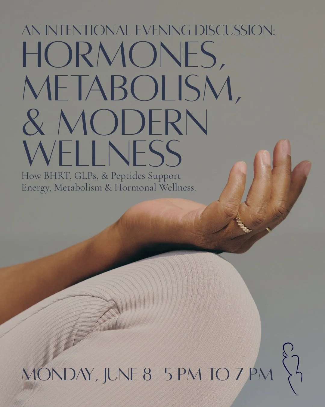 Seats are continuing to fill for our upcoming evening discussion at Refined Women&rsquo;s Wellness &mdash; and we don&rsquo;t want you to miss this meaningful conversation.

Hormones. Metabolism. Energy shifts. BHRT. GLP support. Peptides. Topics man