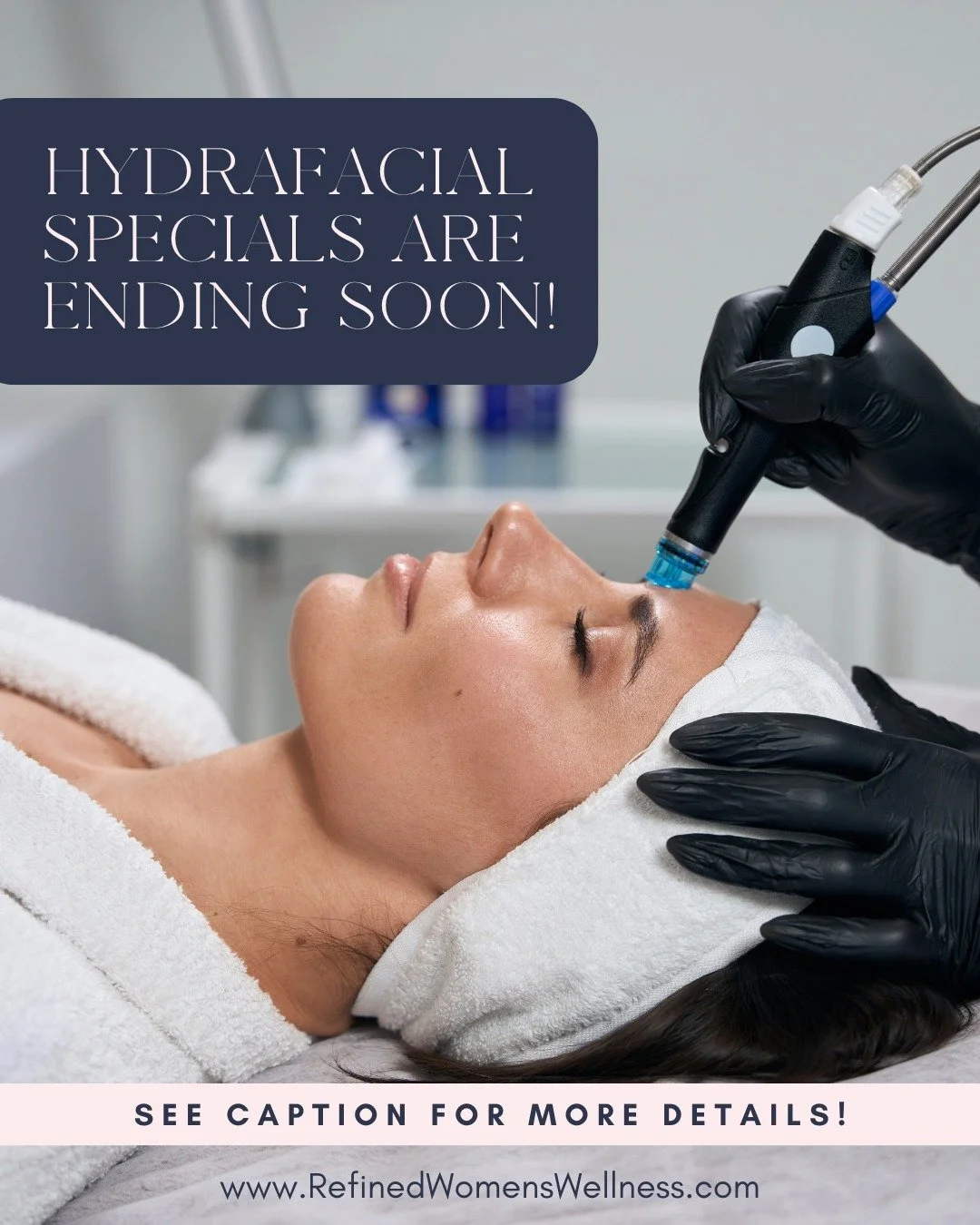 There are only a few more days left to purchase our May HydraFacial offerings. ✨

If your skin has been feeling dull, congested, dehydrated, or just not responding the way it used to, this is a good time to reset and give your skin the support it&rsq