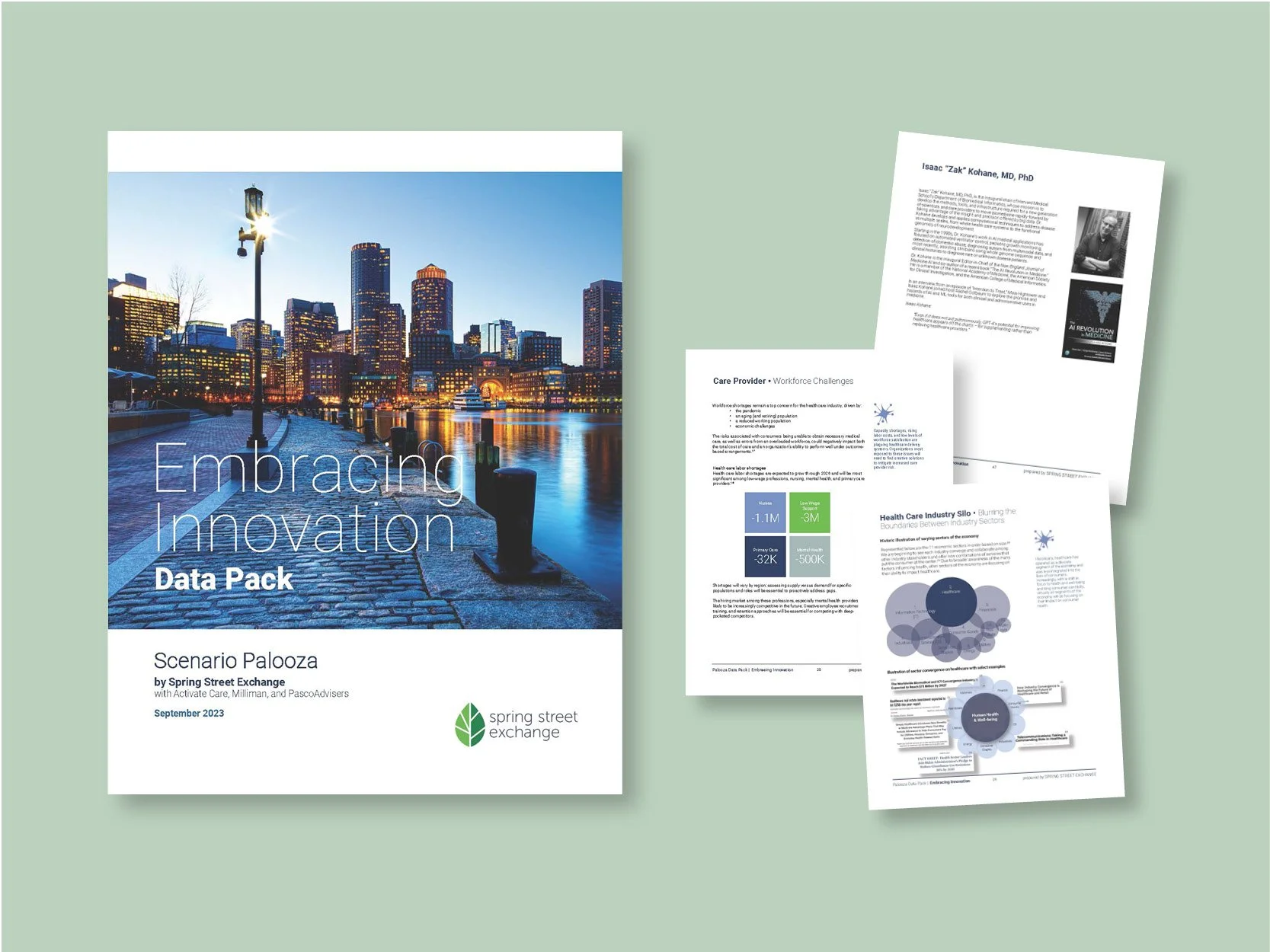 Data pack created for Healthcare Palooza 2023