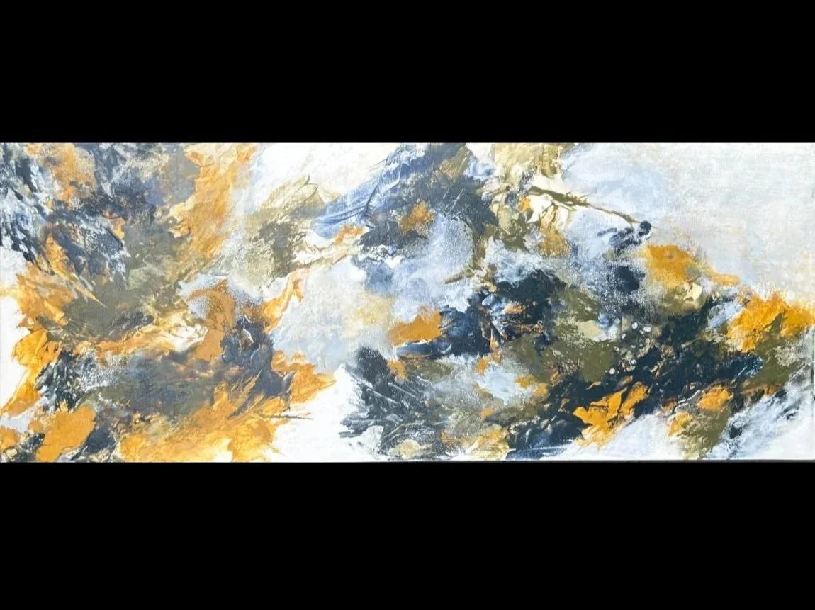 Shades in Motion, 16" by 40"