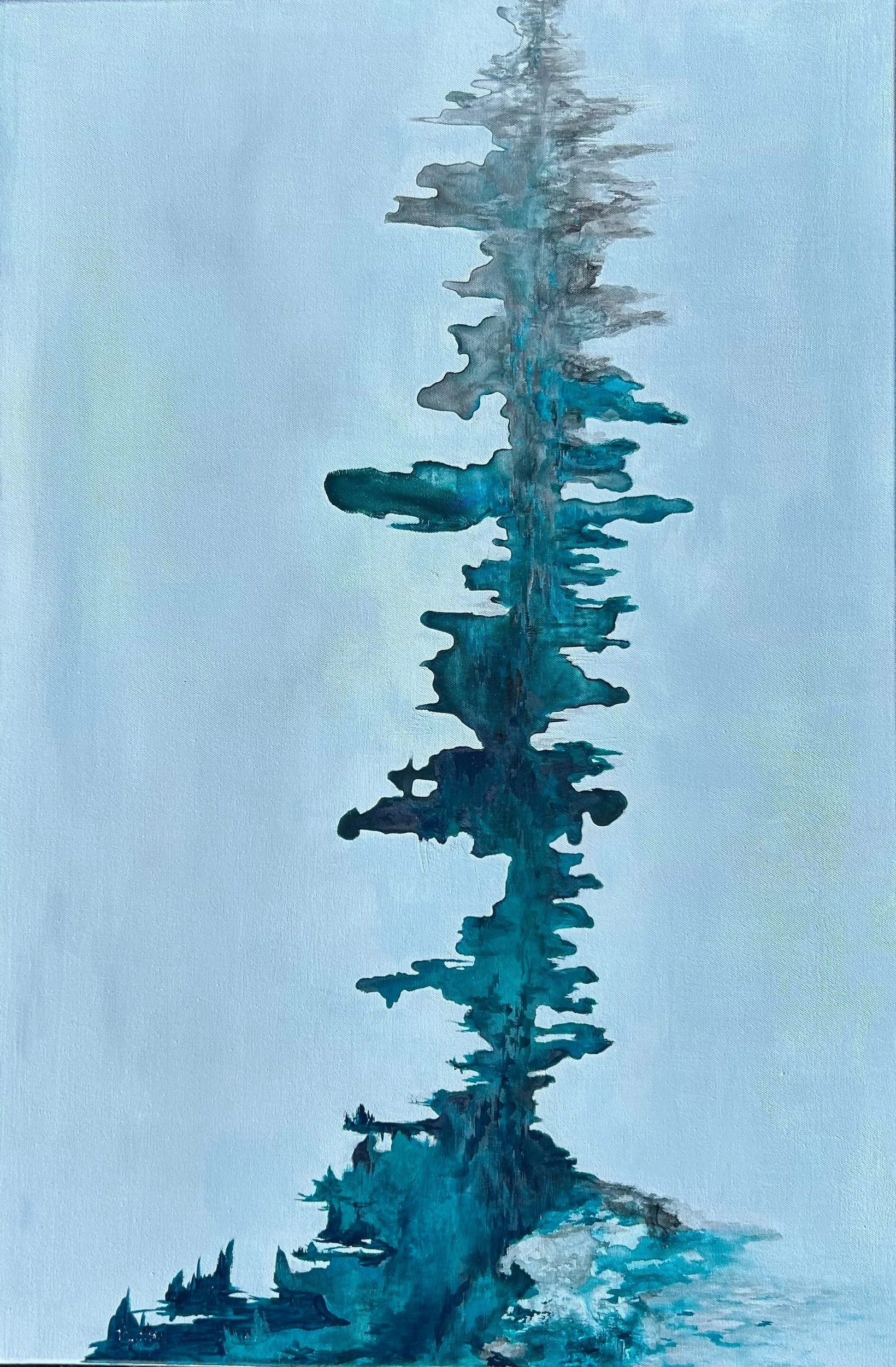 What the Morning Brings, 24" by 36"