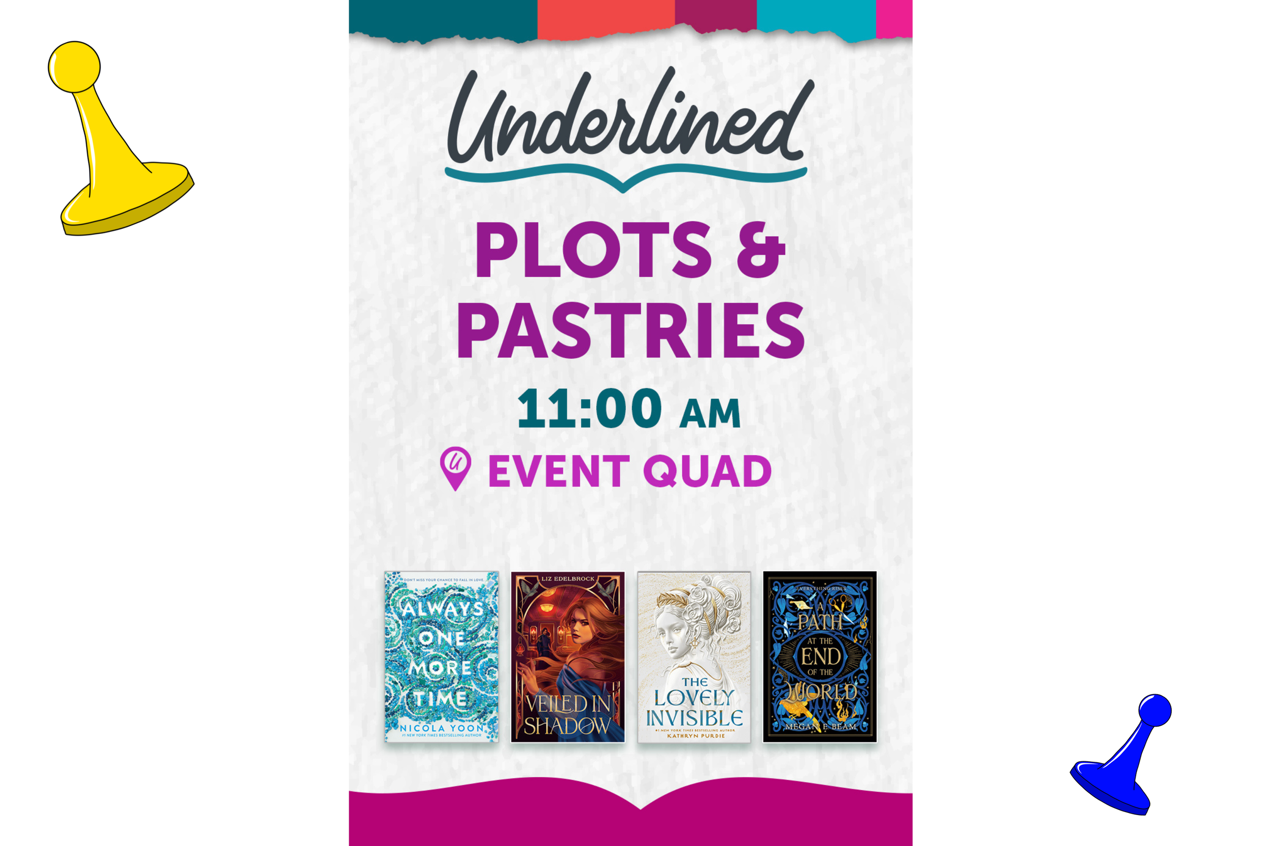 Plots &amp; Pastries with Underlined