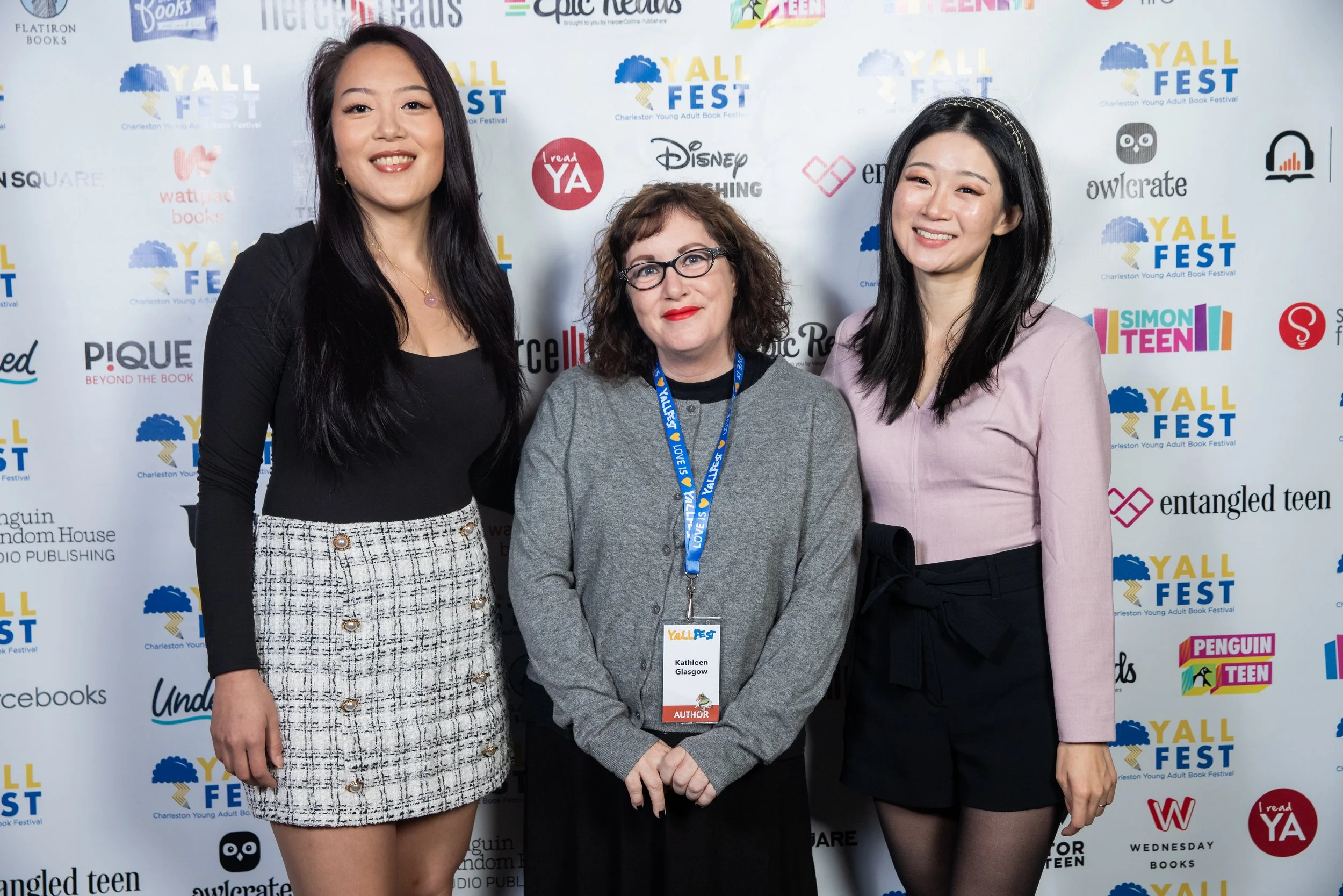 authors Katie Zhao, Kathleen Glasgow, and Amélie Wen Zhao