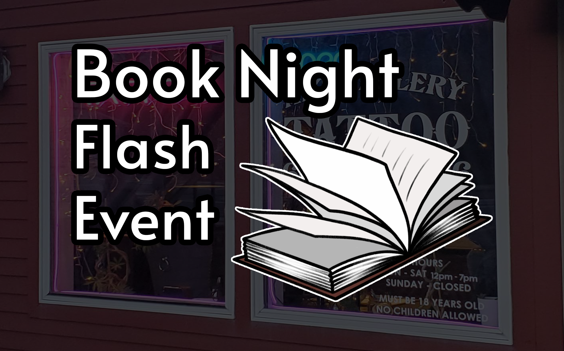 Book Night Flash Event