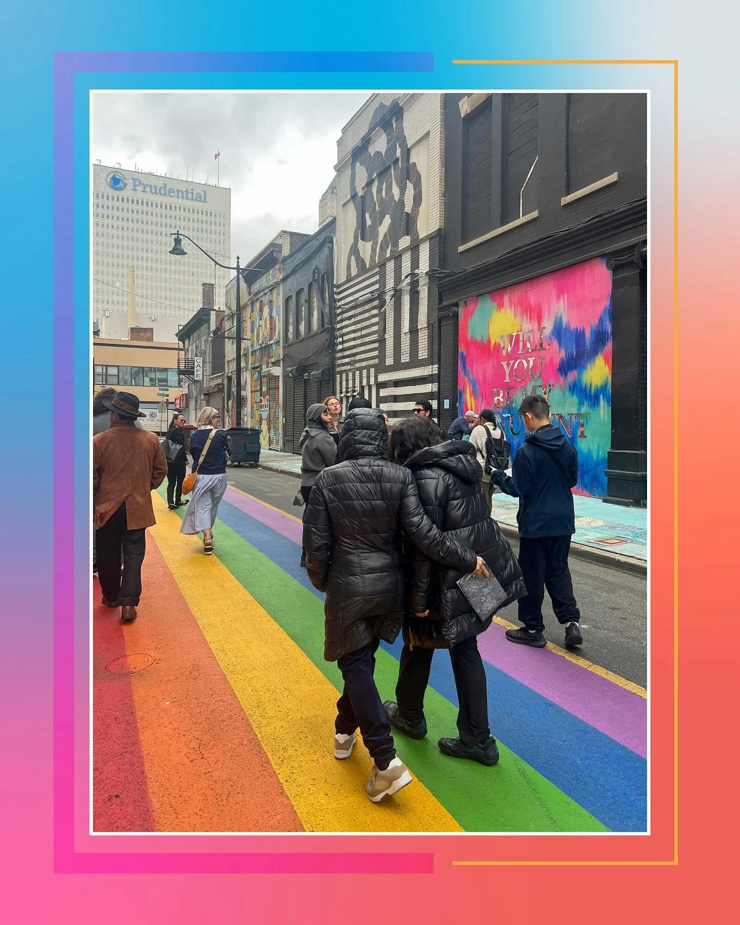 Here’s a look back at Monday's Newark Grounds Tour with Aspen Ideas: Economy @aspenideas!
Led by our Co-Director Rebecca Pauline Jampol @rjampol and Artist In Residence Layqa Nuna Yawar @layqanunayawar, the tour began at Project for Empty Spac