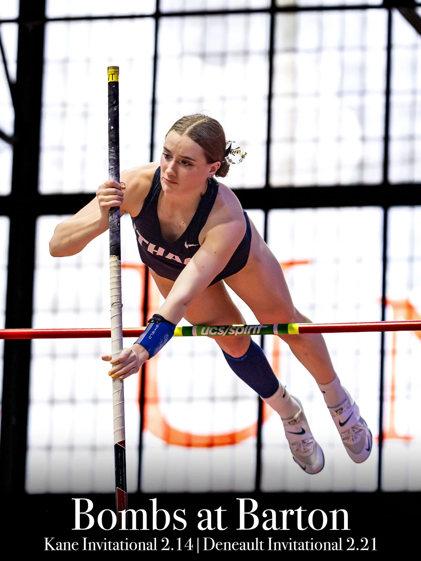 Bombs at Barton 

Favorite photos from the last two track meets away at Cornell including the Kane Invitational on 2/14/26 and the Deneault Invitational on 2/21/26
