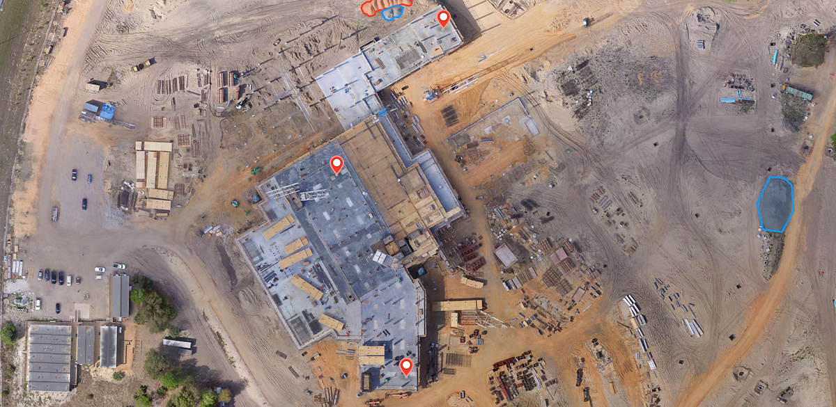 Construction progress photography and videography, 3D mapping and photogrametry