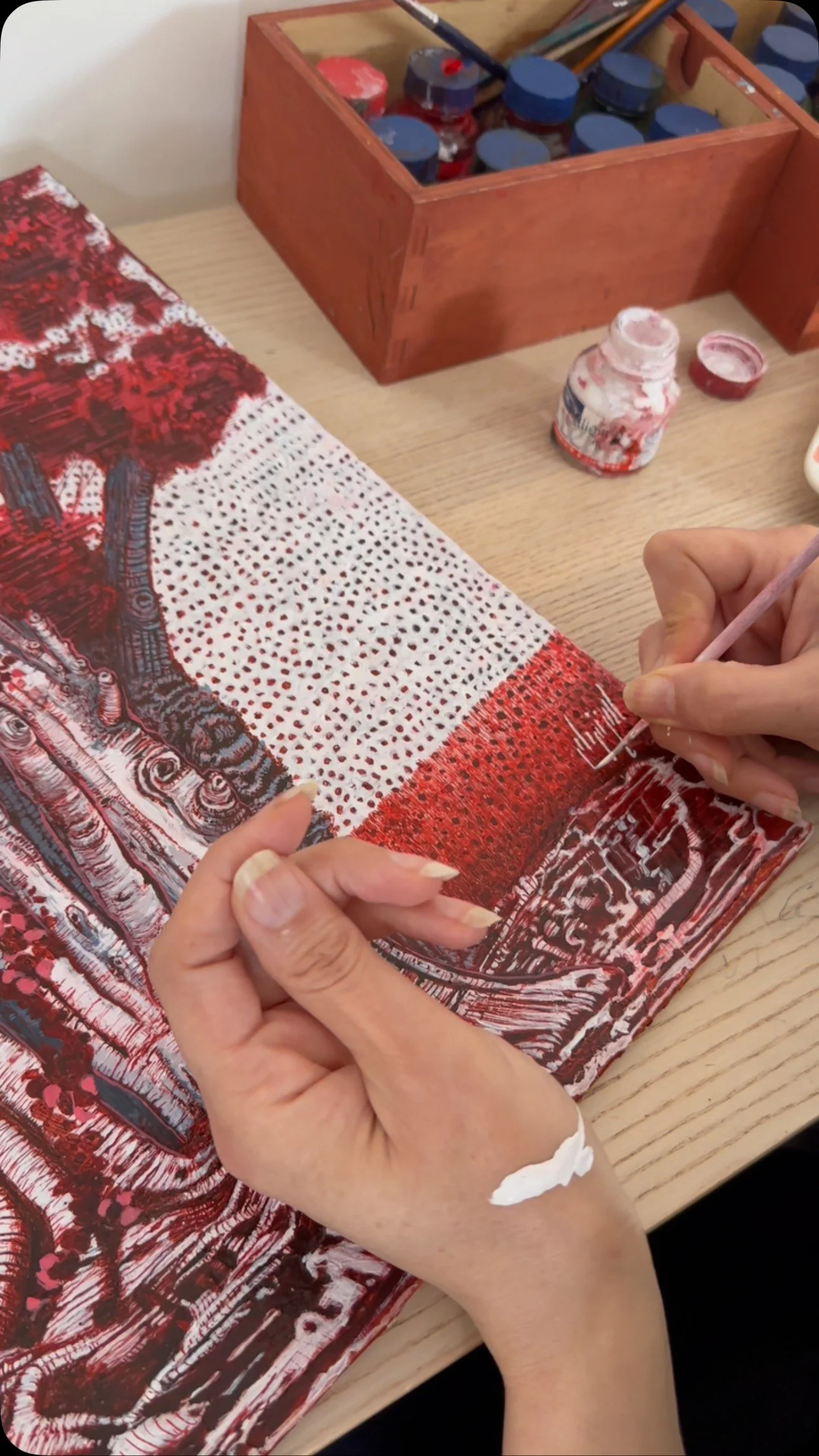 Of course. Here is the caption and hashtags combined into one block, ready for you to copy and paste directly into your Instagram post.
“Woow, what’s that texture? So many details!”
Sometimes the most honest feedback comes from the