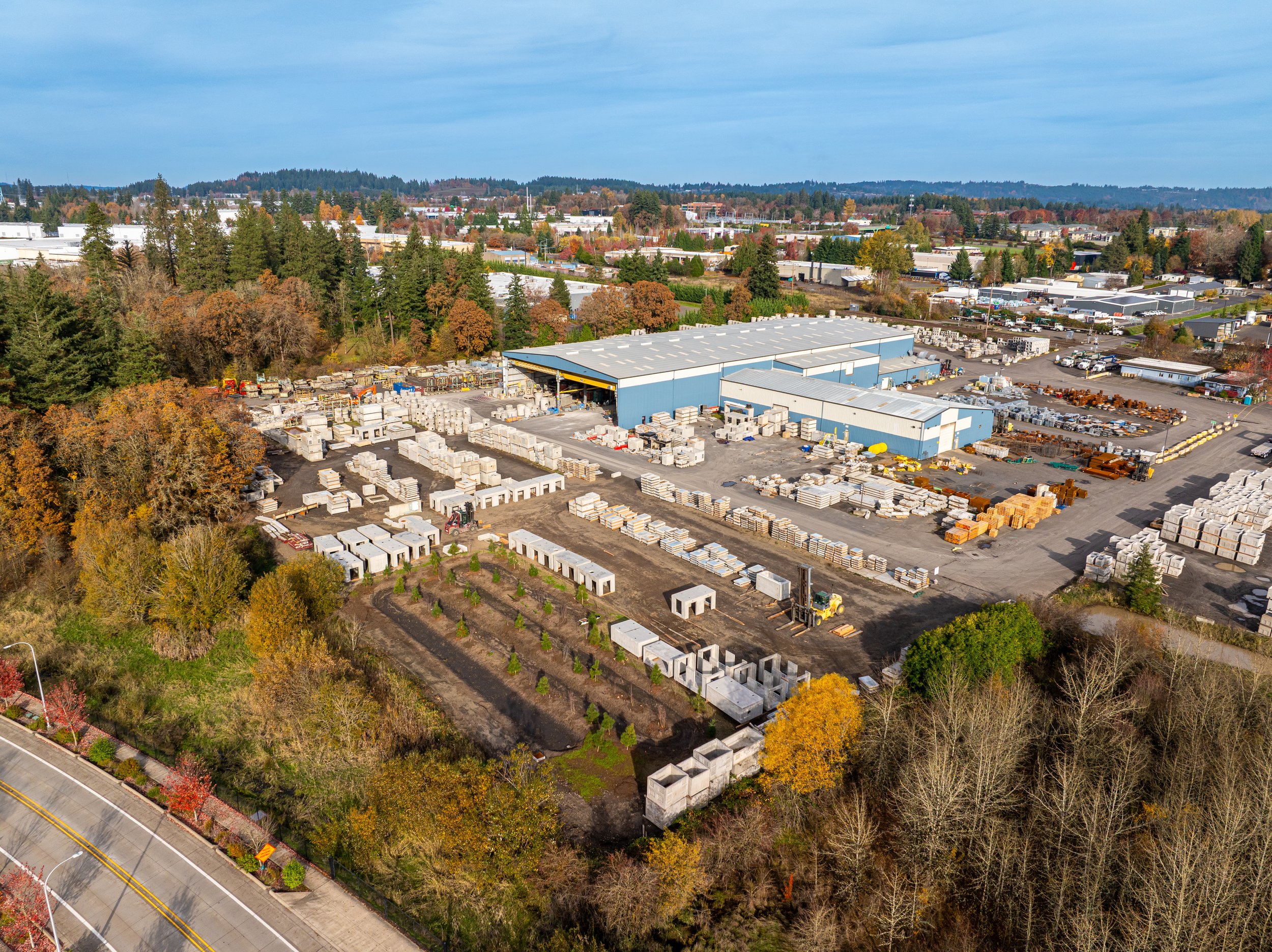 Old Castle Storm Water Swale Project Completed. 